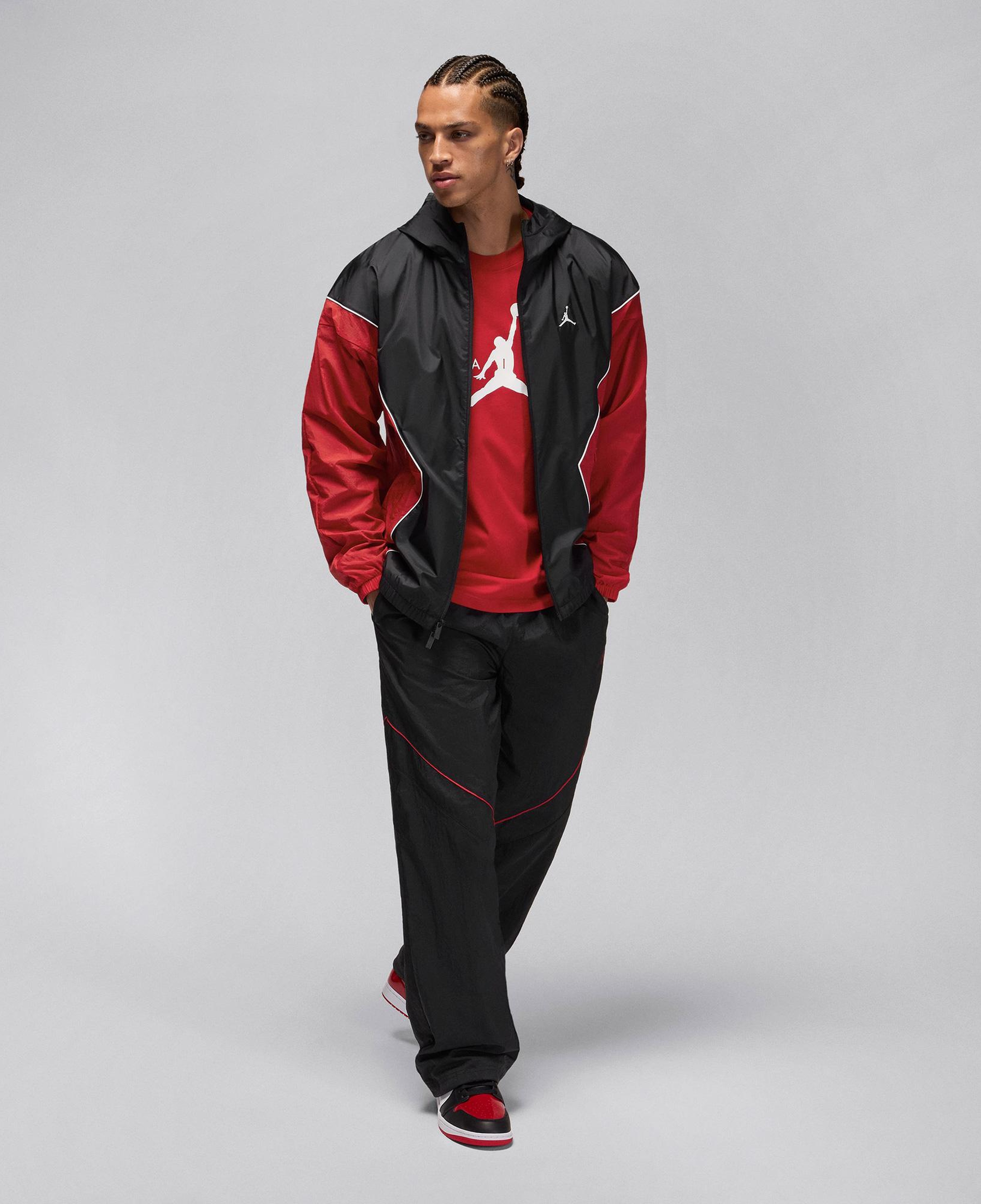 Jordan Brooklyn Draft Erkek Siyah Ceket