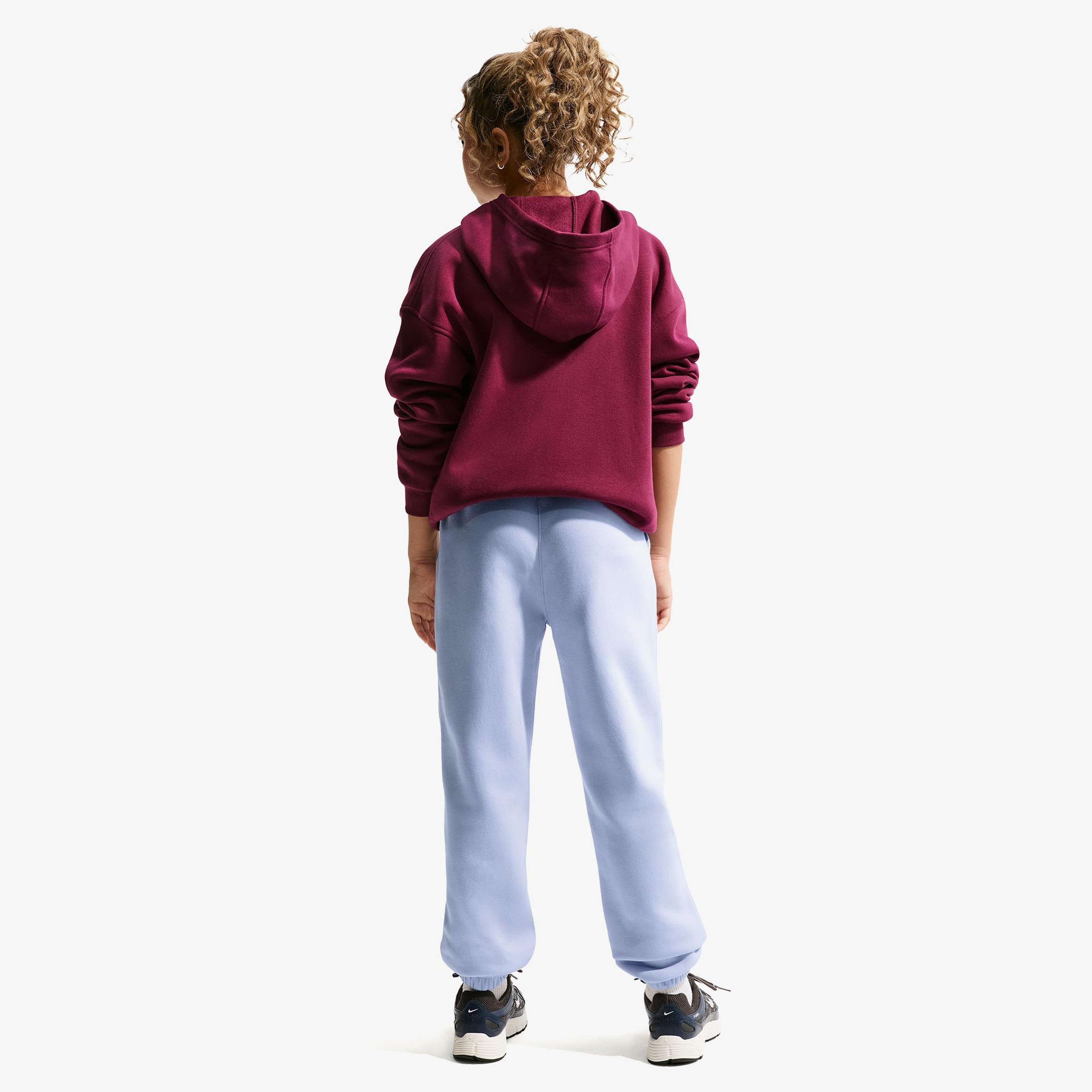 Nike Sportswear Club Fleece Loose Çocuk Lila Eşofman Altı