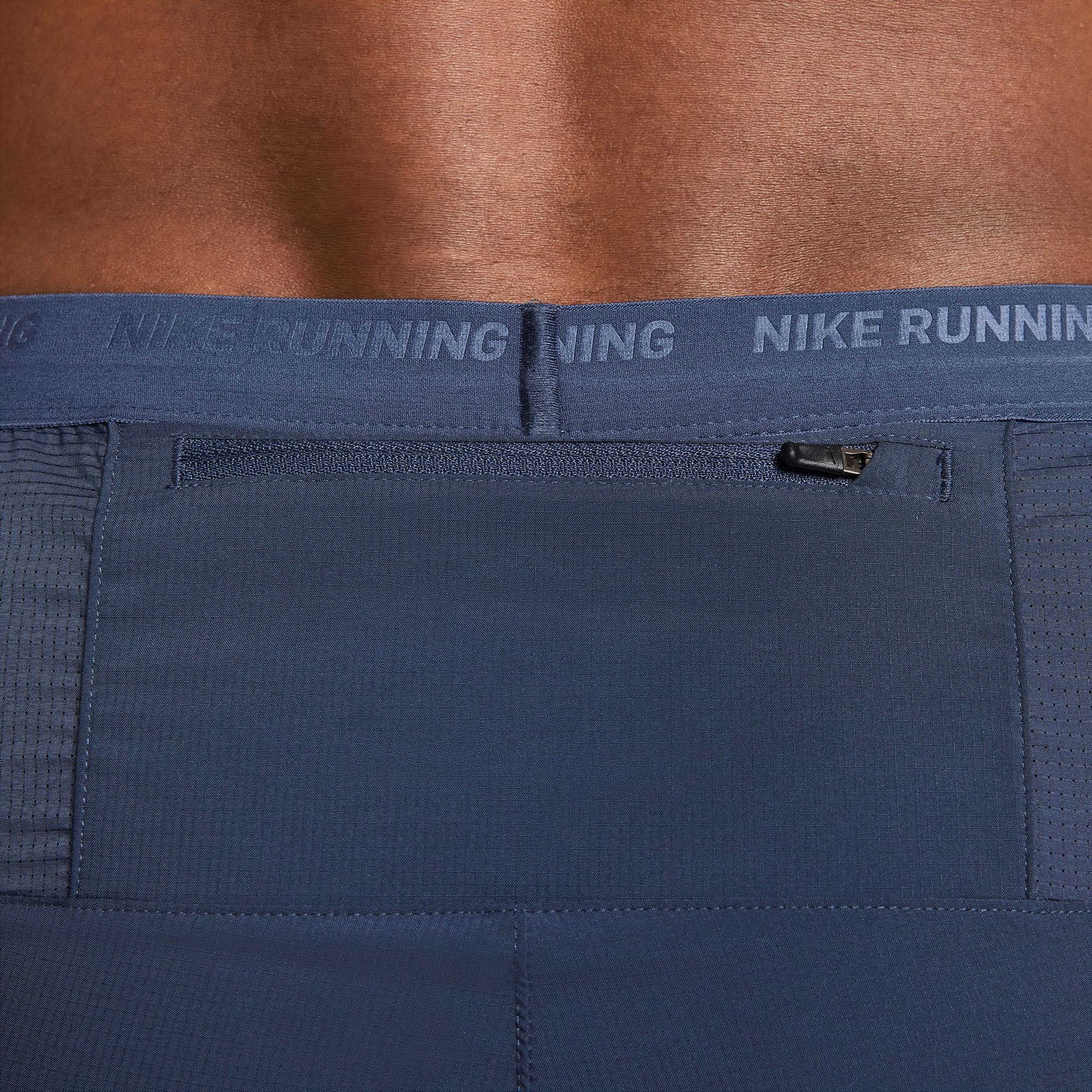 Nike Dri-Fit Stride 13 cm Hybrid Erkek Mavi Şort