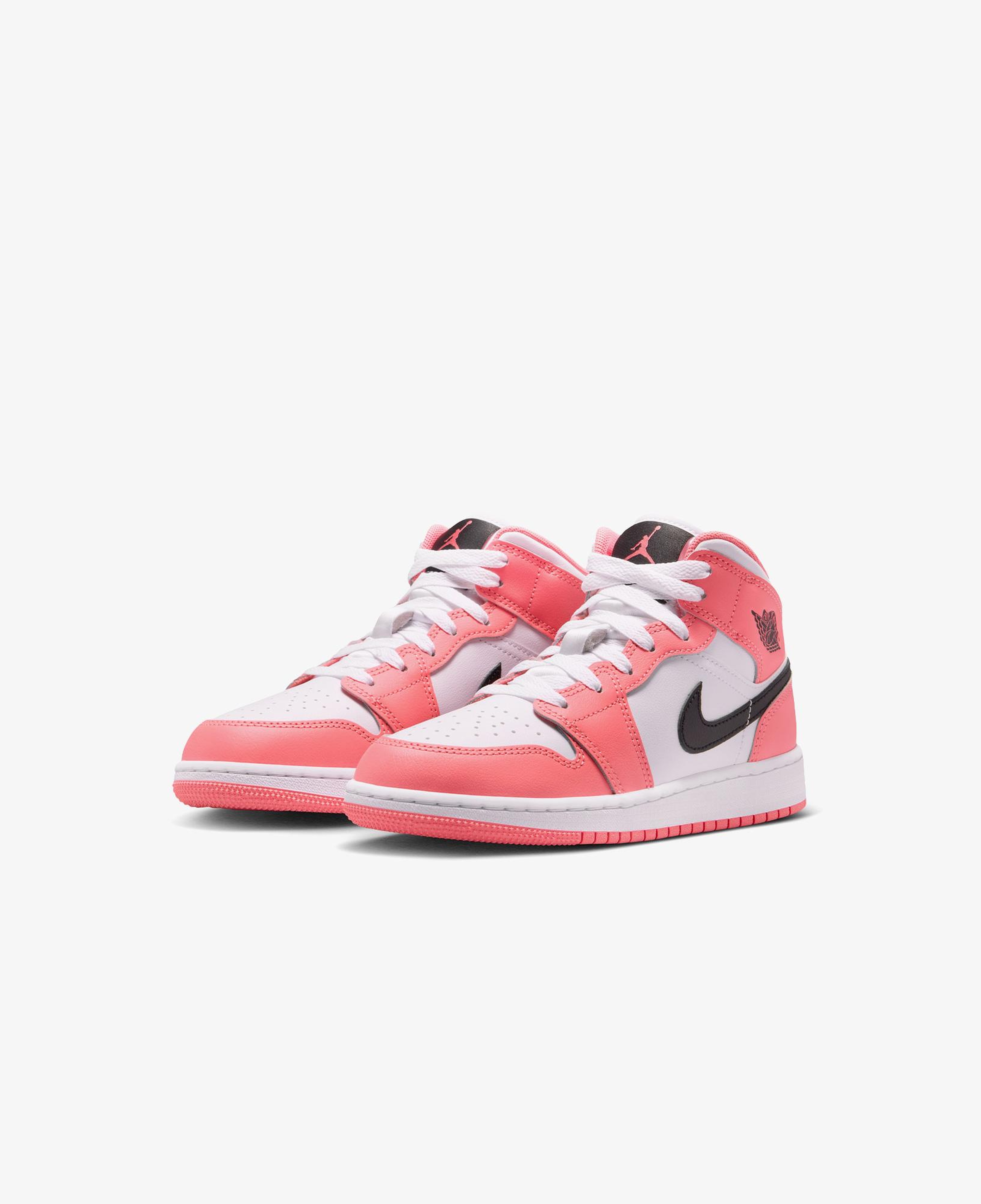 Jordan Air 1 Mid Pembe Spor Ayakkabı