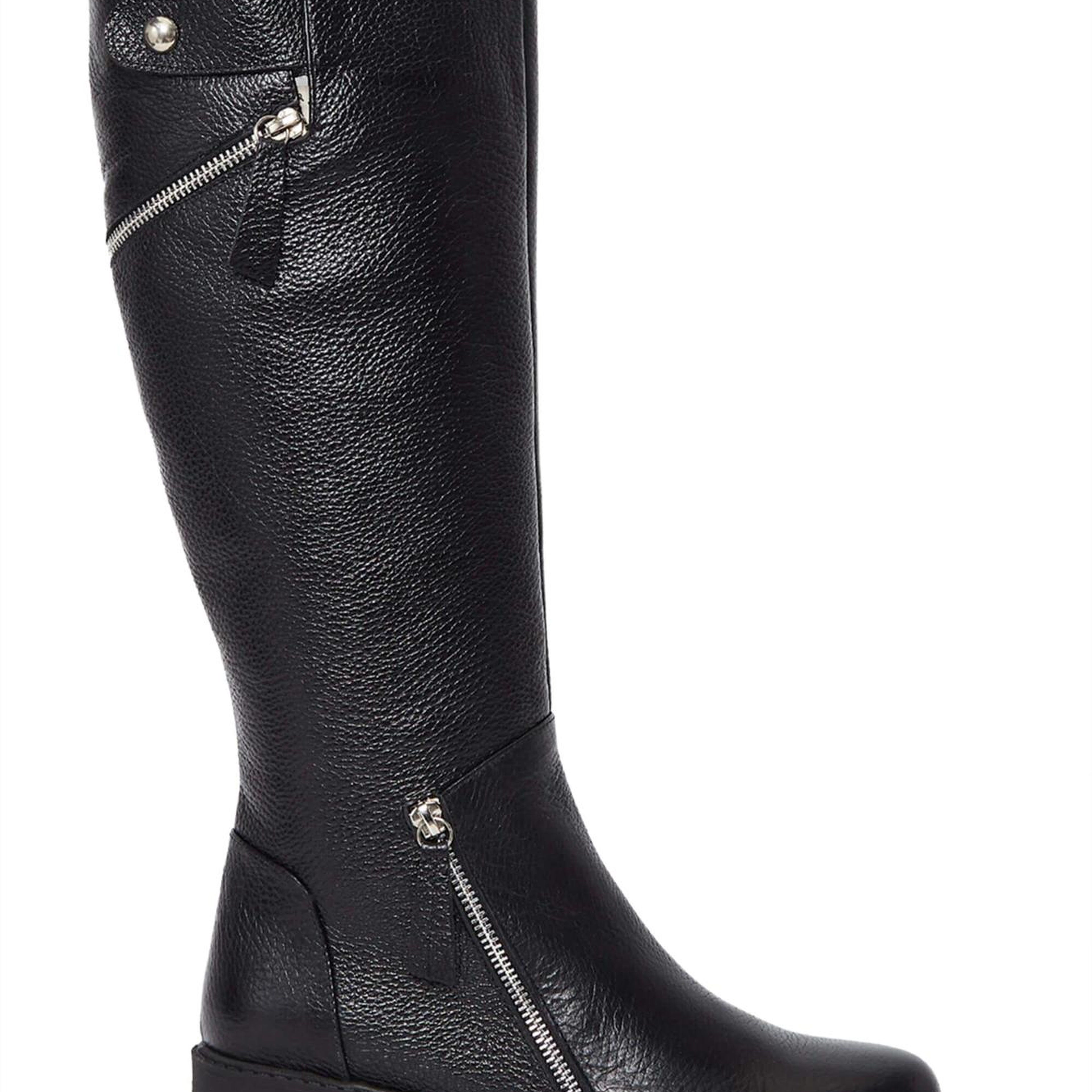 Tamer Tanca Kadın Hakiki Deri Siyah Casual Çizme