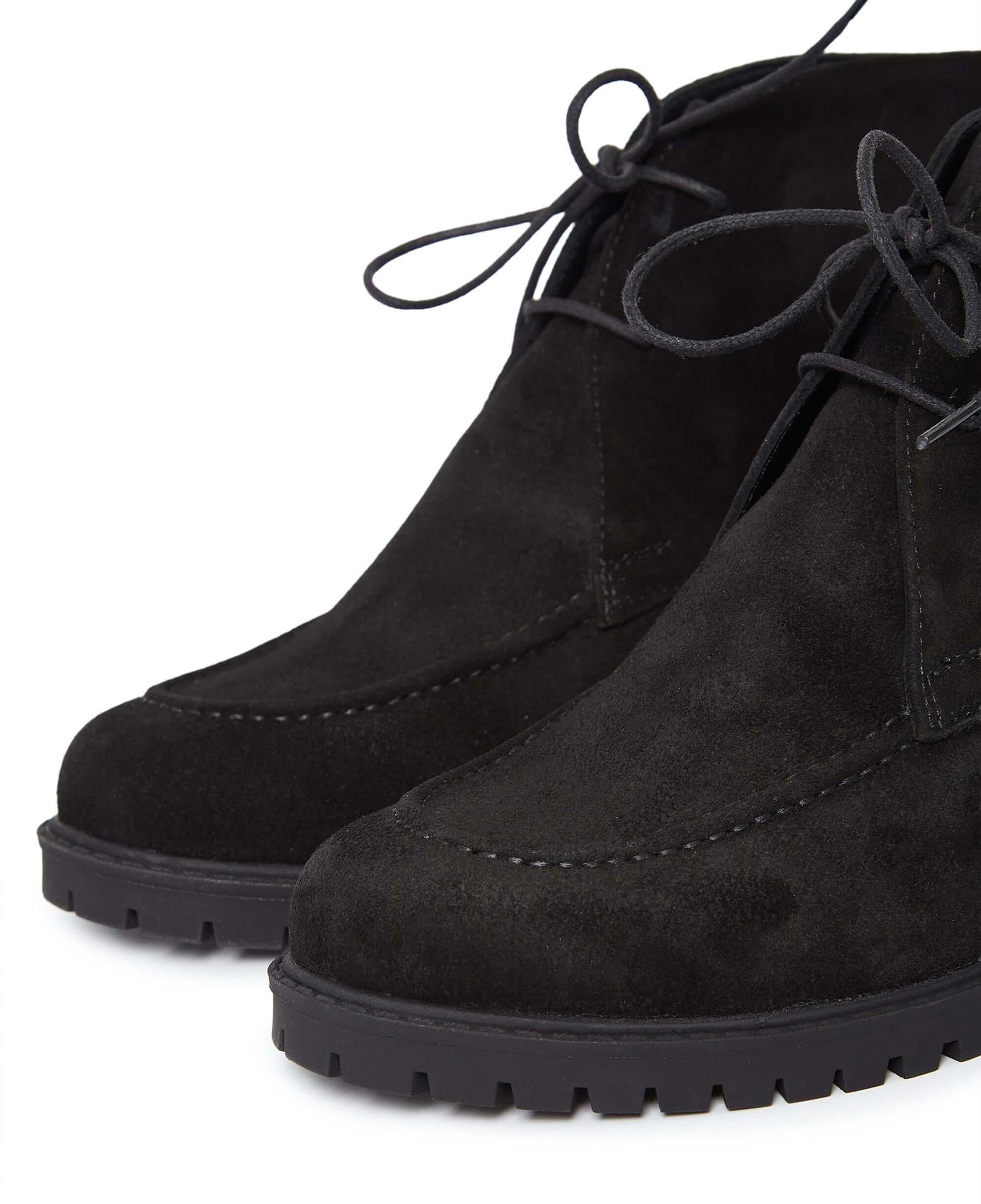 Tamer Tanca Kadın Hakiki Deri Siyah Süet Casual Bot