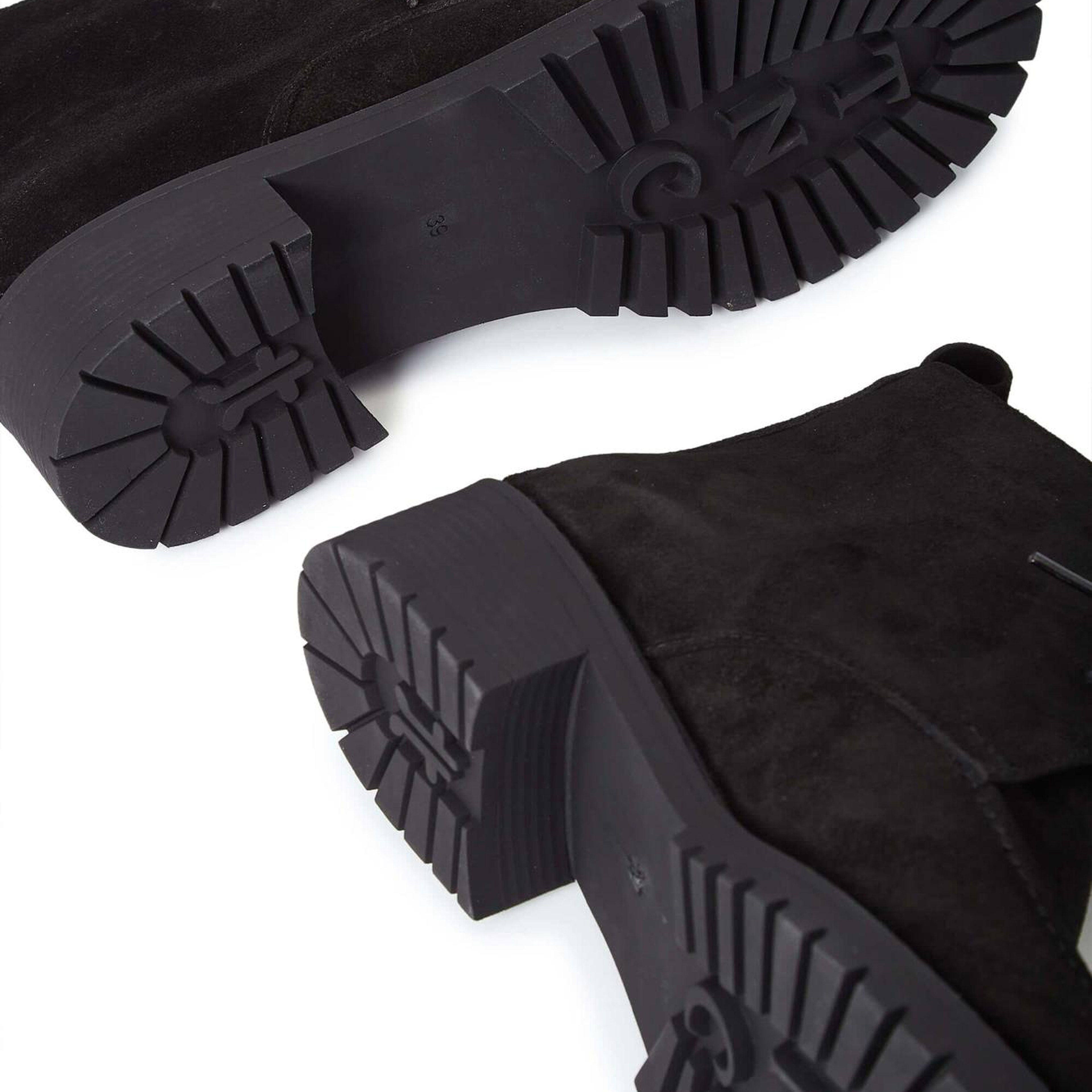 Tamer Tanca Kadın Hakiki Deri Siyah Süet Casual Bot