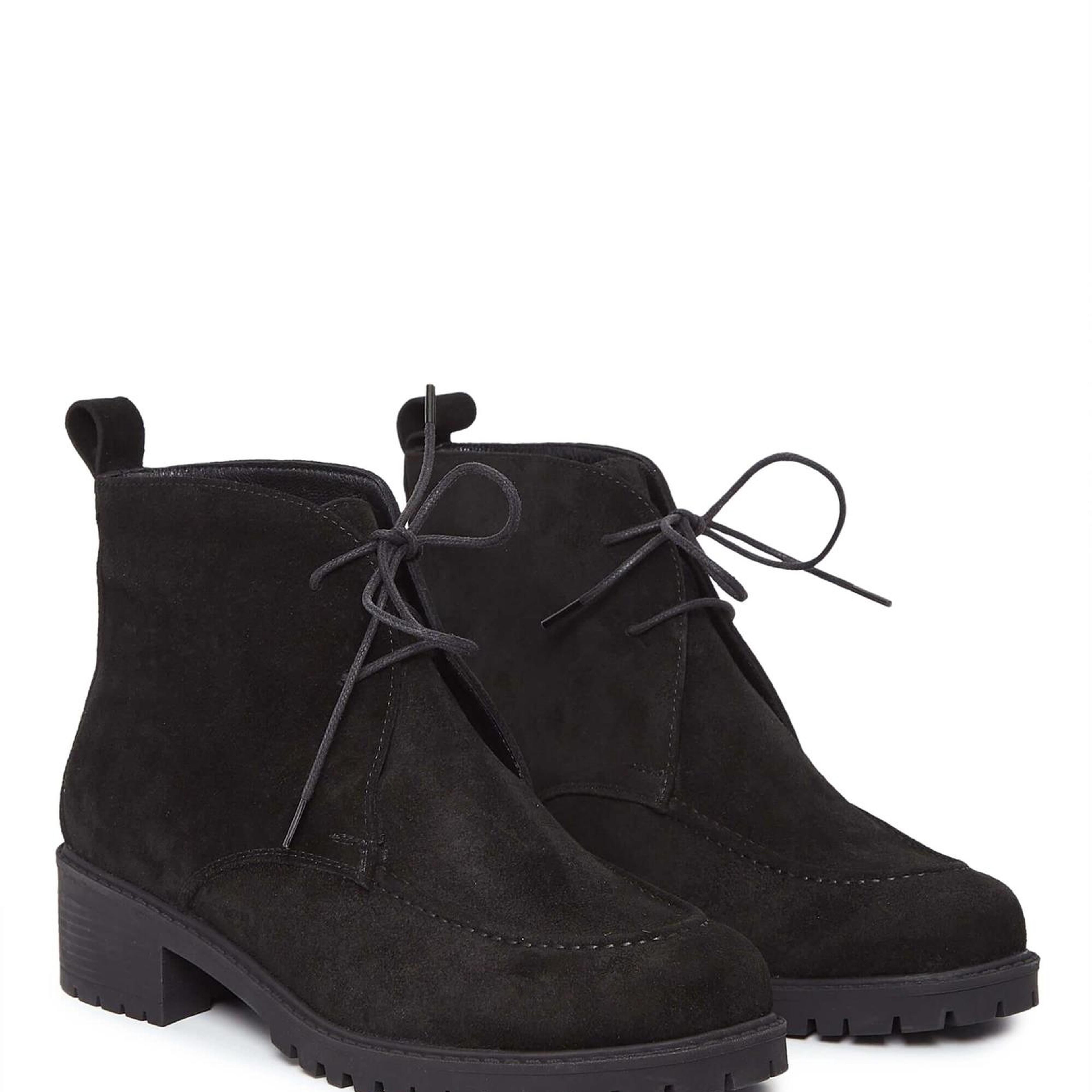 Tamer Tanca Kadın Hakiki Deri Siyah Süet Casual Bot