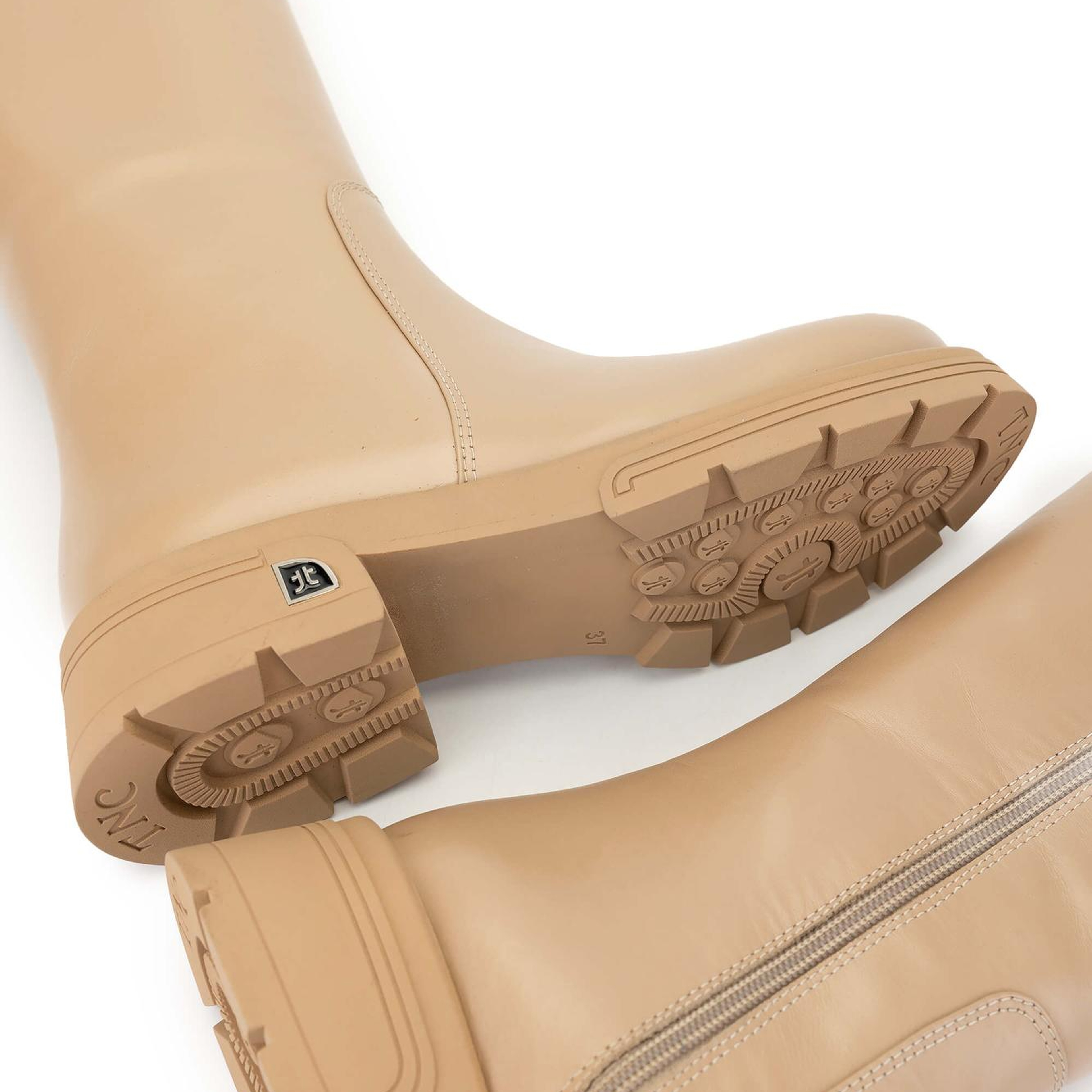 Tamer Tanca Kadın Hakiki Deri Camel Casual Çizme