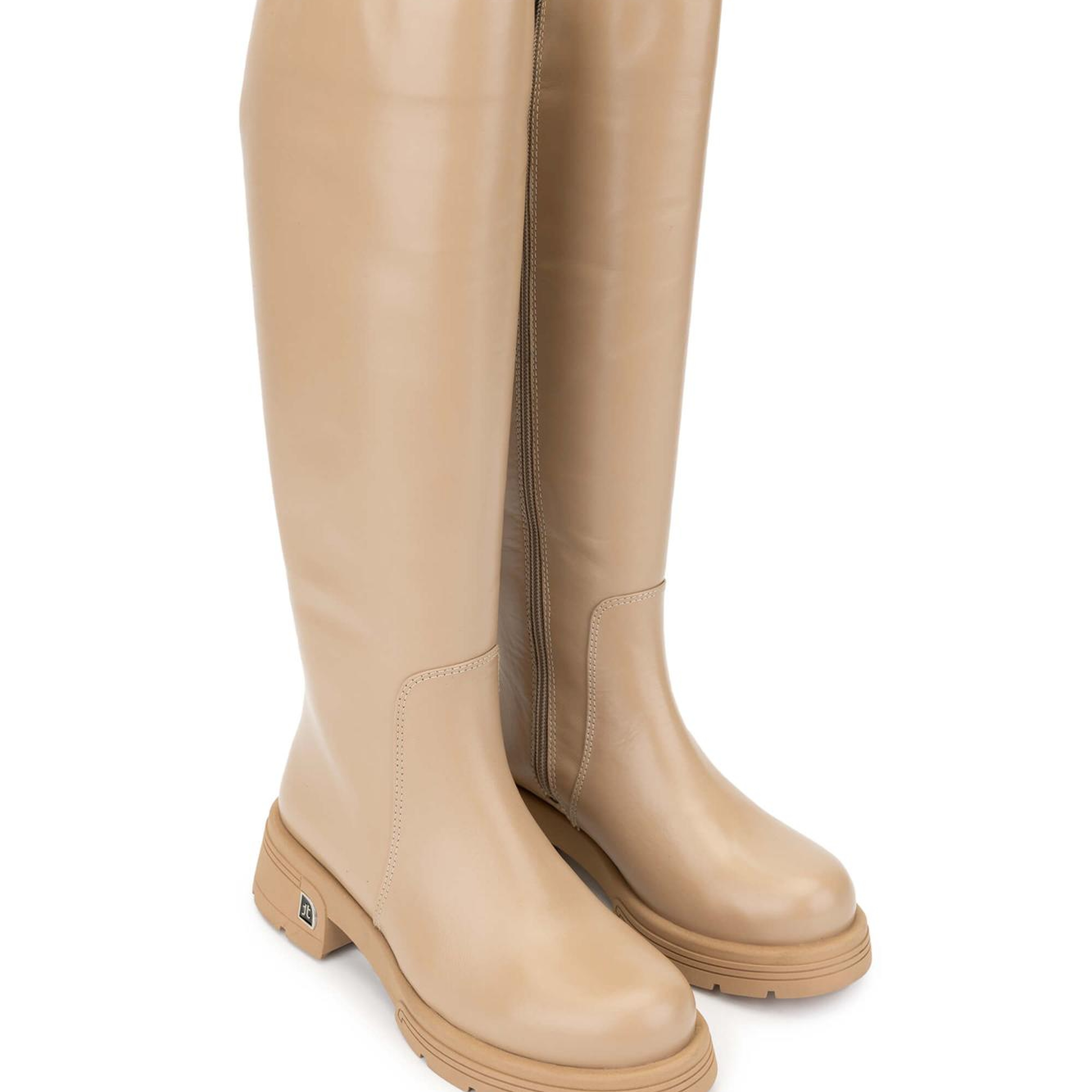 Tamer Tanca Kadın Hakiki Deri Camel Casual Çizme