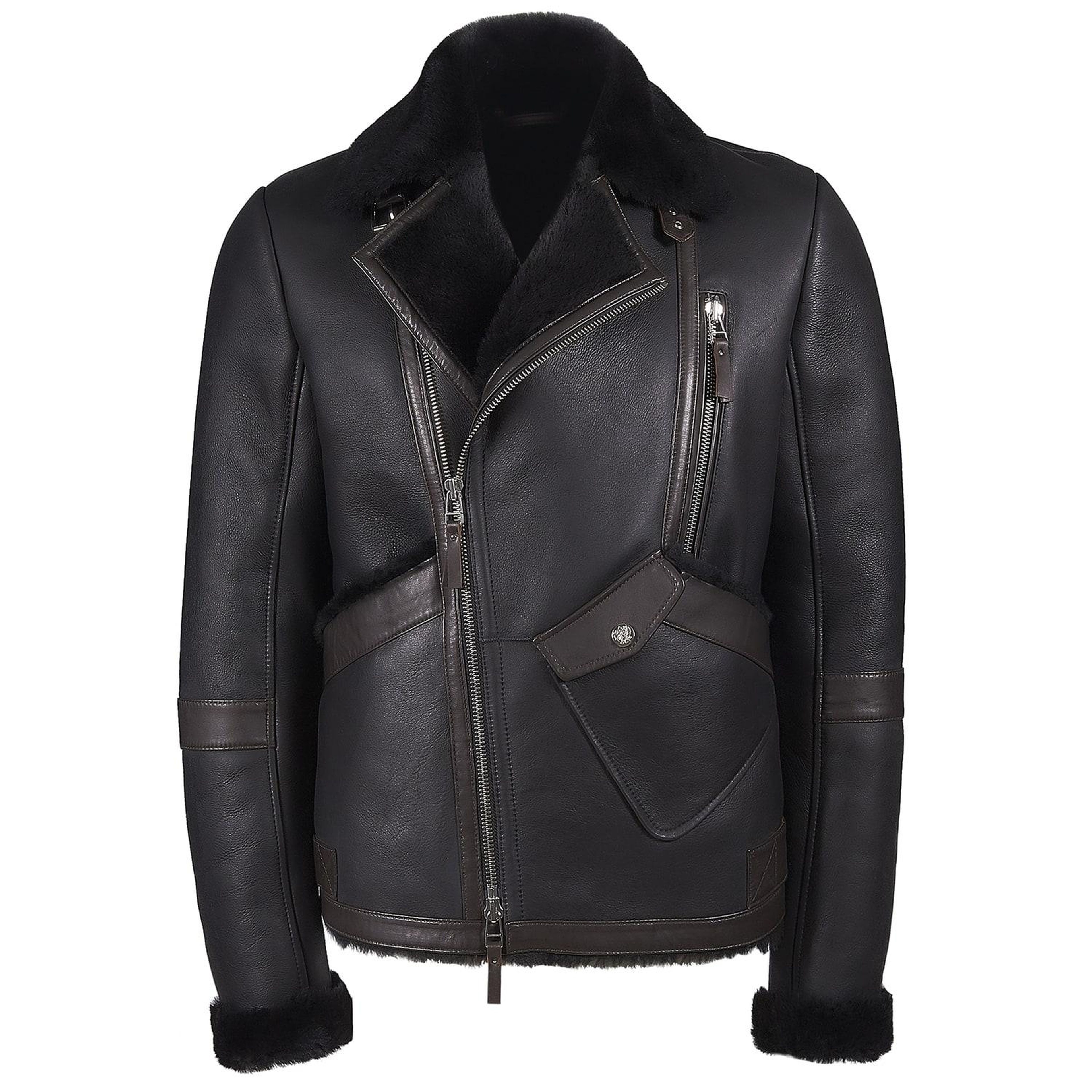 Alonso Siyah Kürklü Erkek Mont