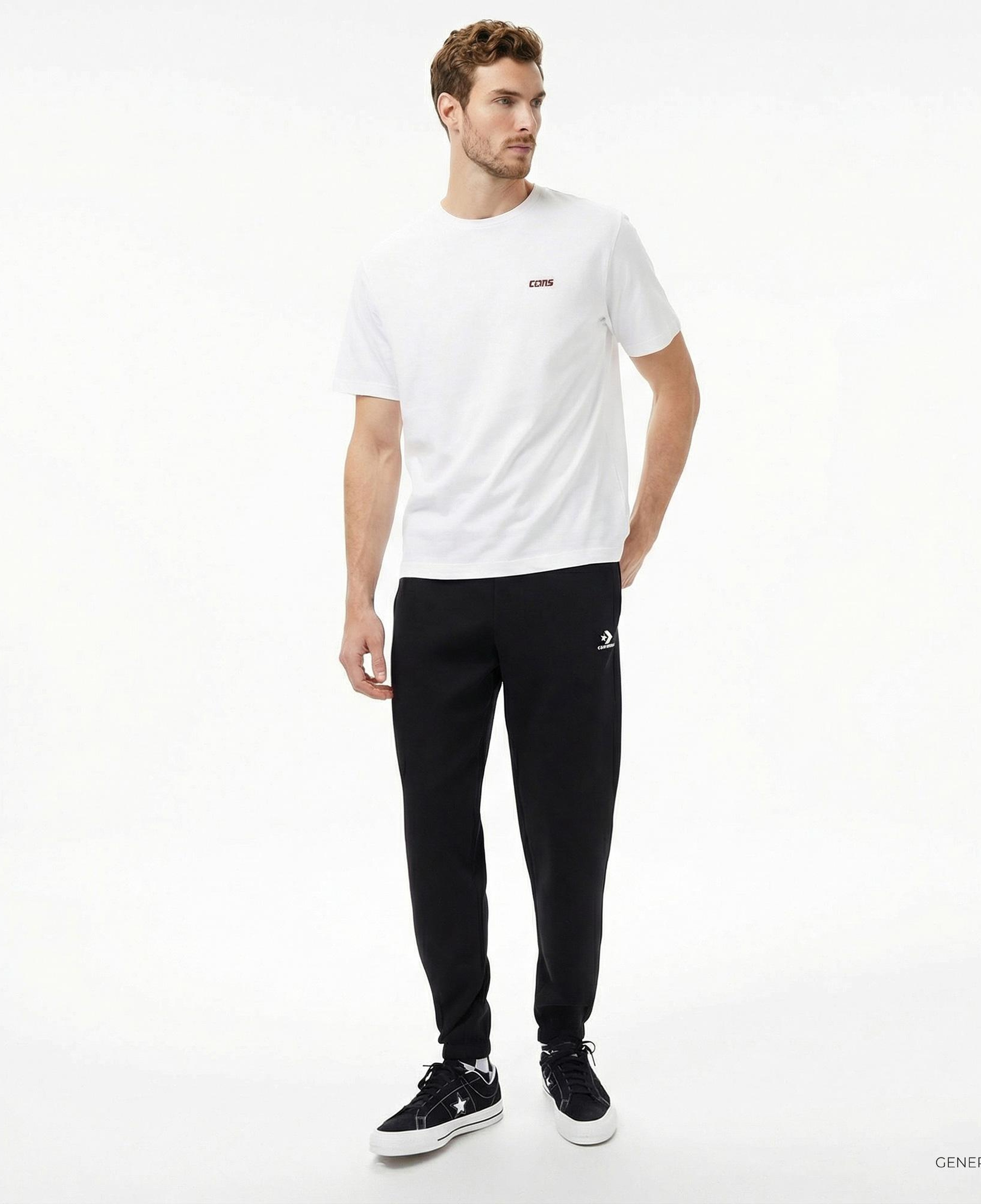 Converse Erkek Beyaz T-Shirt