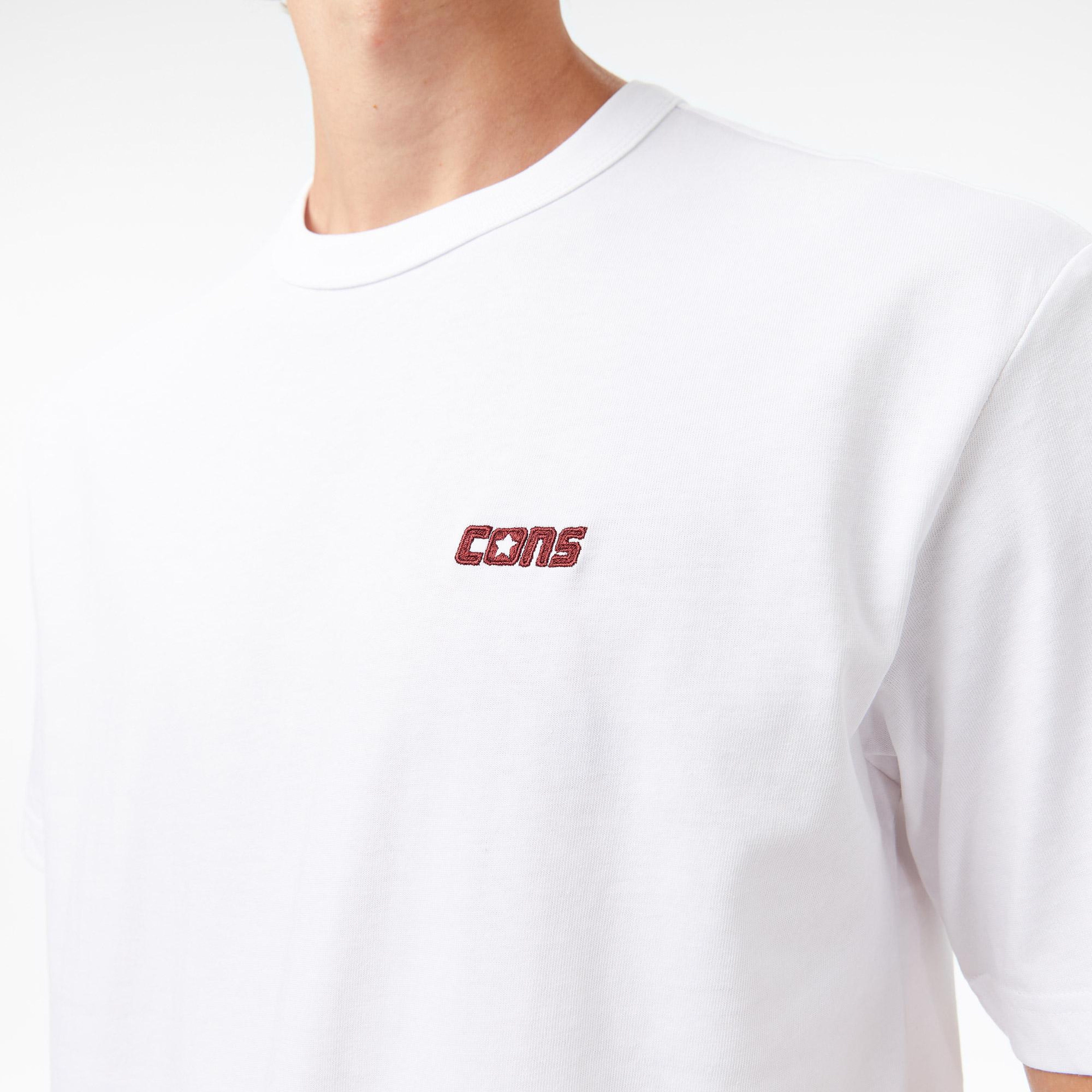 Converse Erkek Beyaz T-Shirt