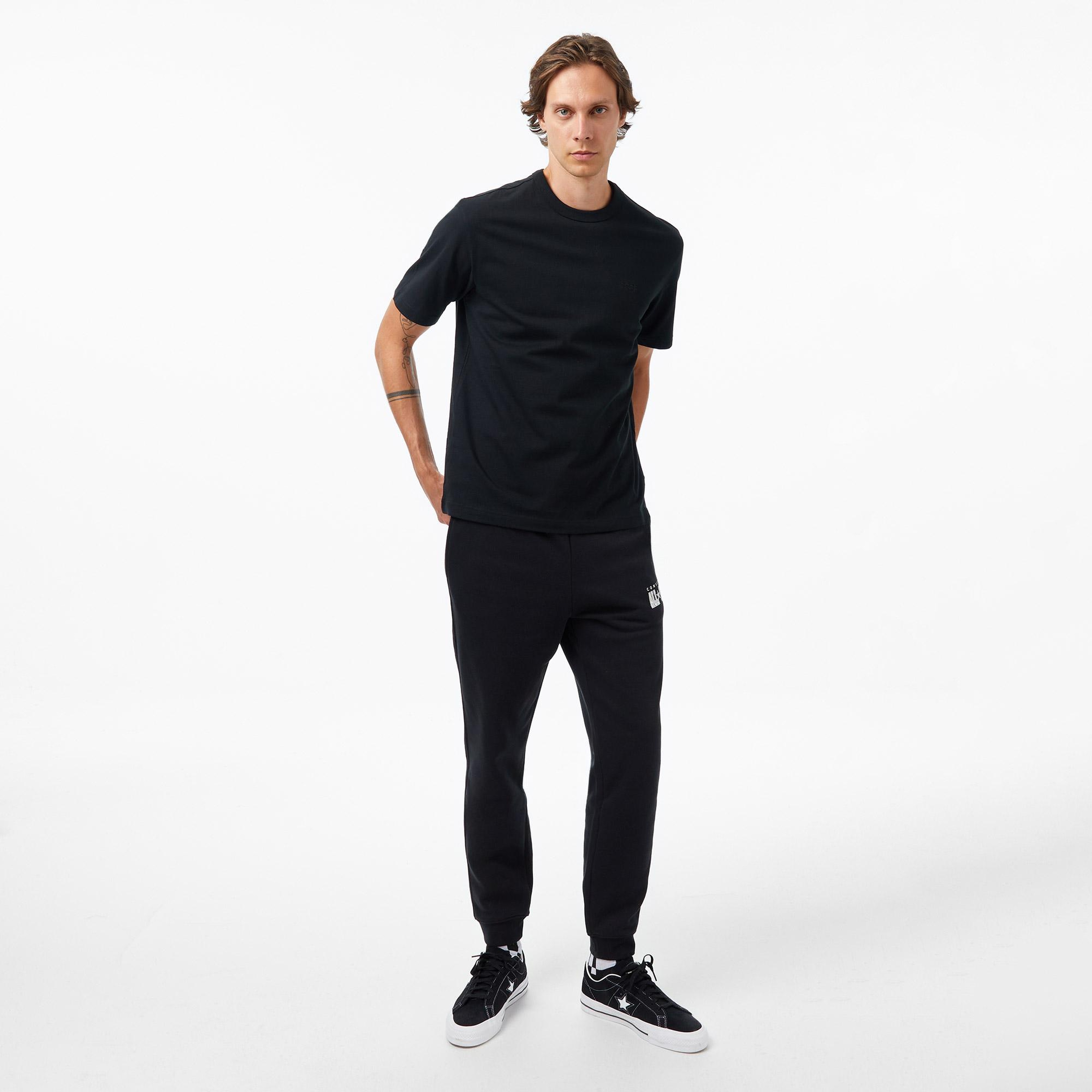 Converse Erkek Siyah T-Shirt