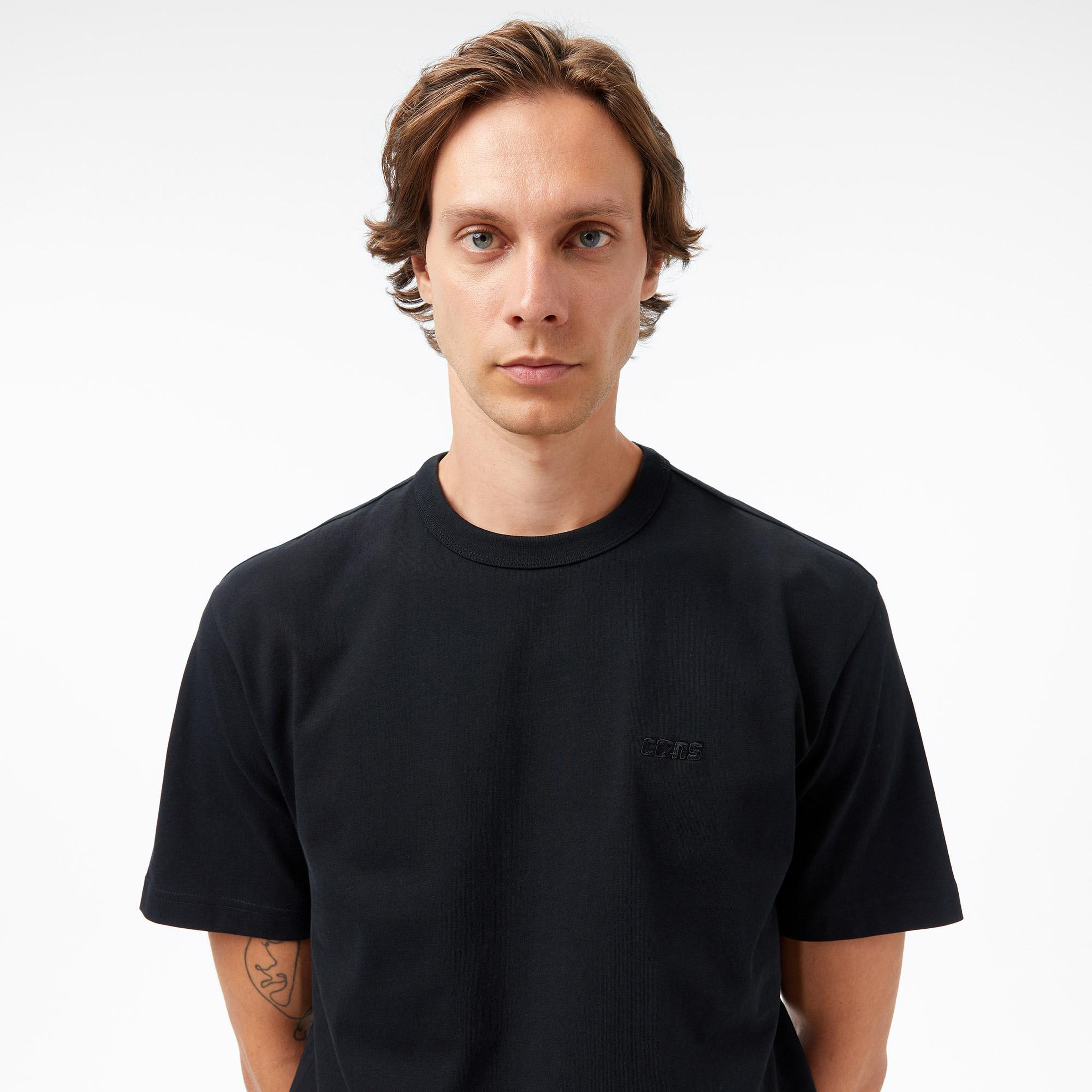 Converse Erkek Siyah T-Shirt