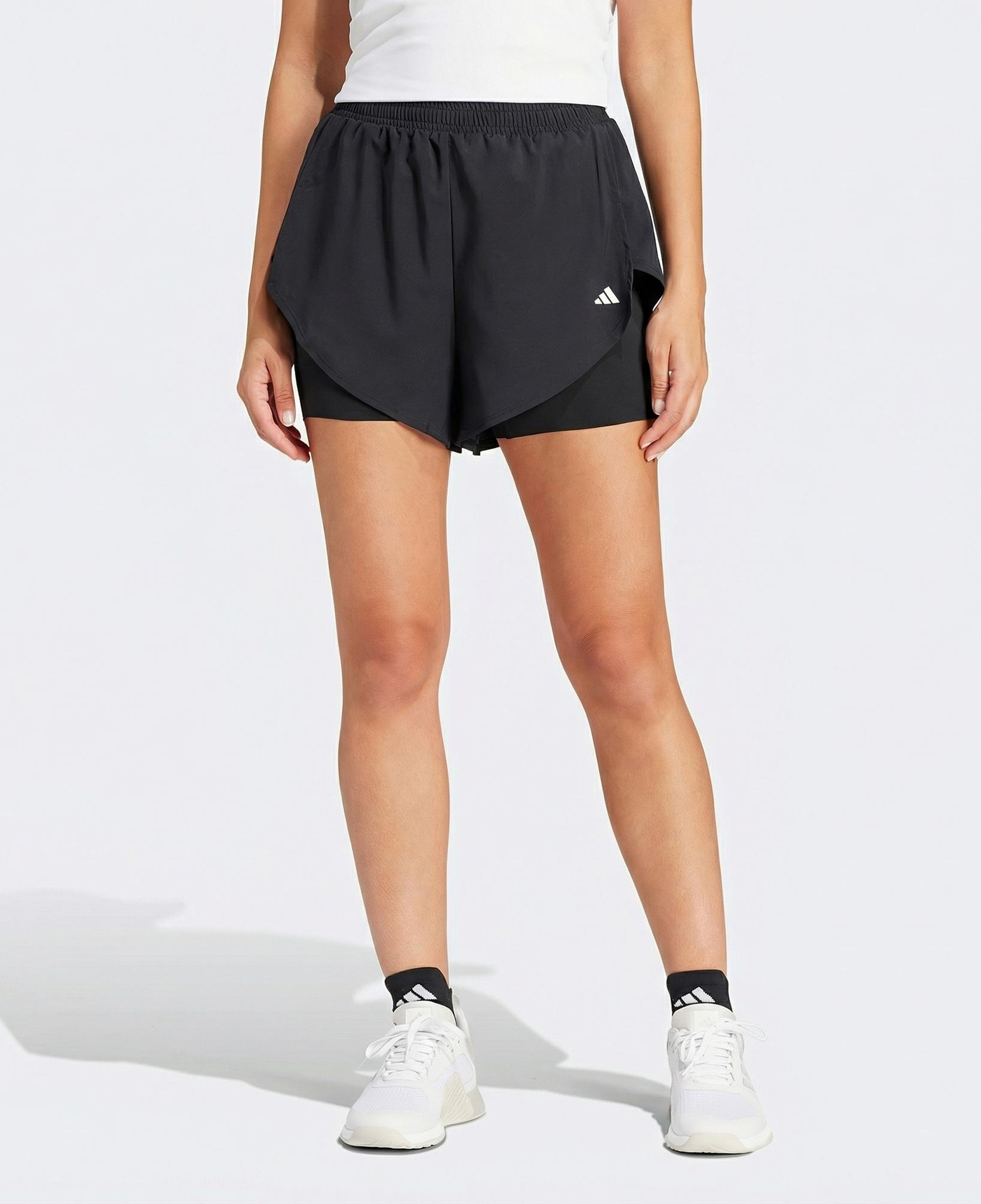 adidas Designed for Training 2in1 Kadın Siyah Şort