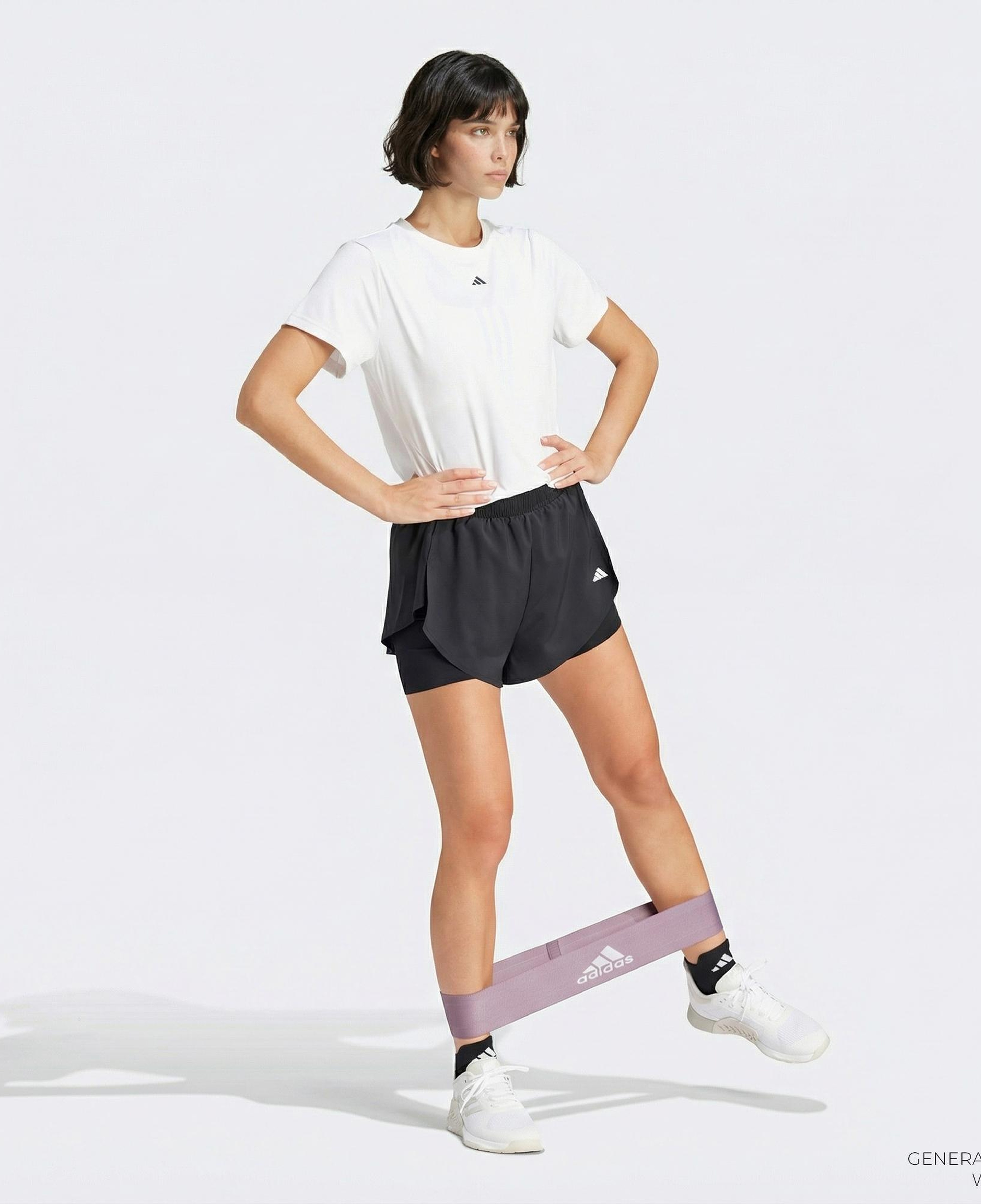 adidas Designed for Training 2in1 Kadın Siyah Şort