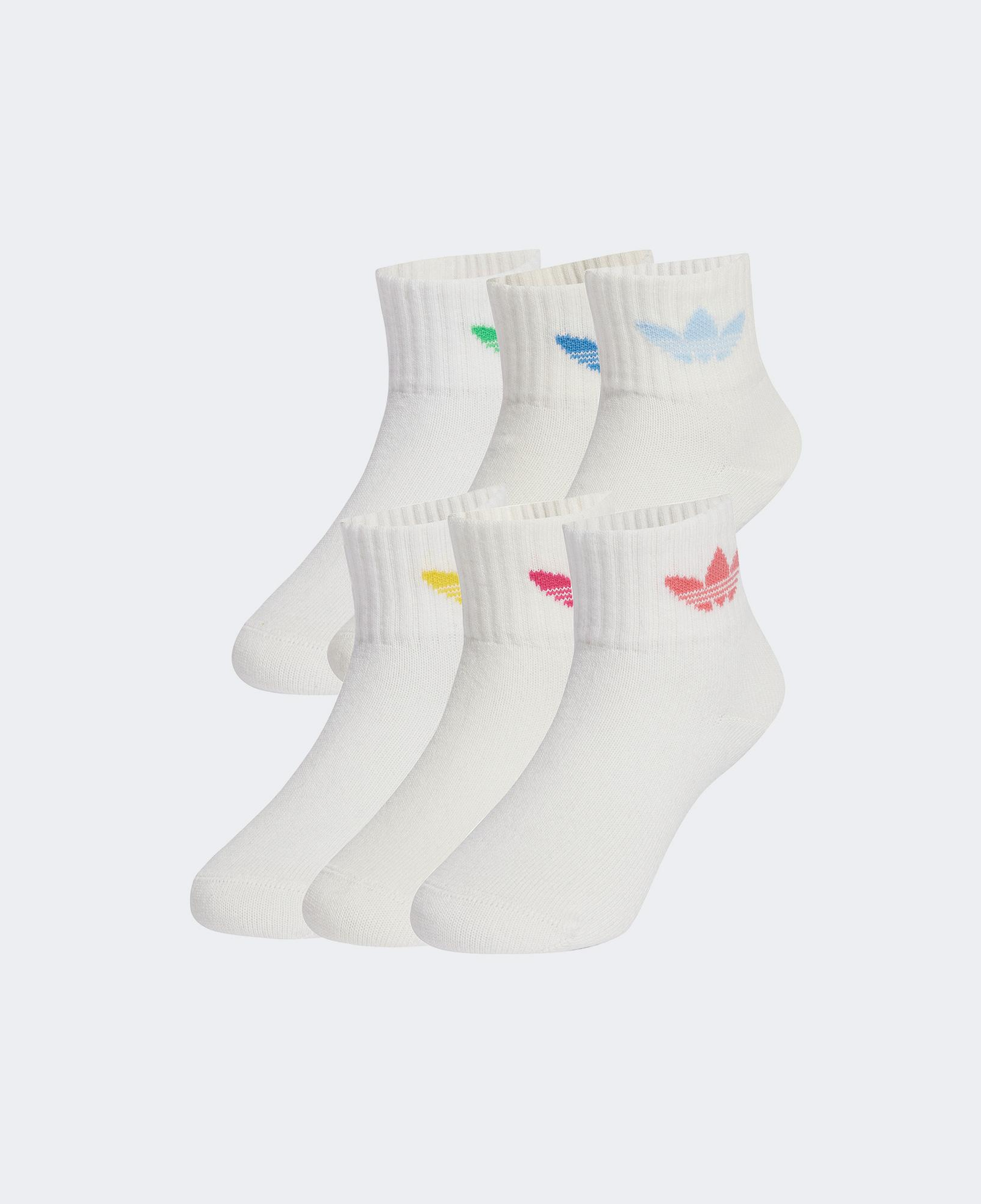 adidas Ankle Sock 6'lı  Çocuk Beyaz Çorap