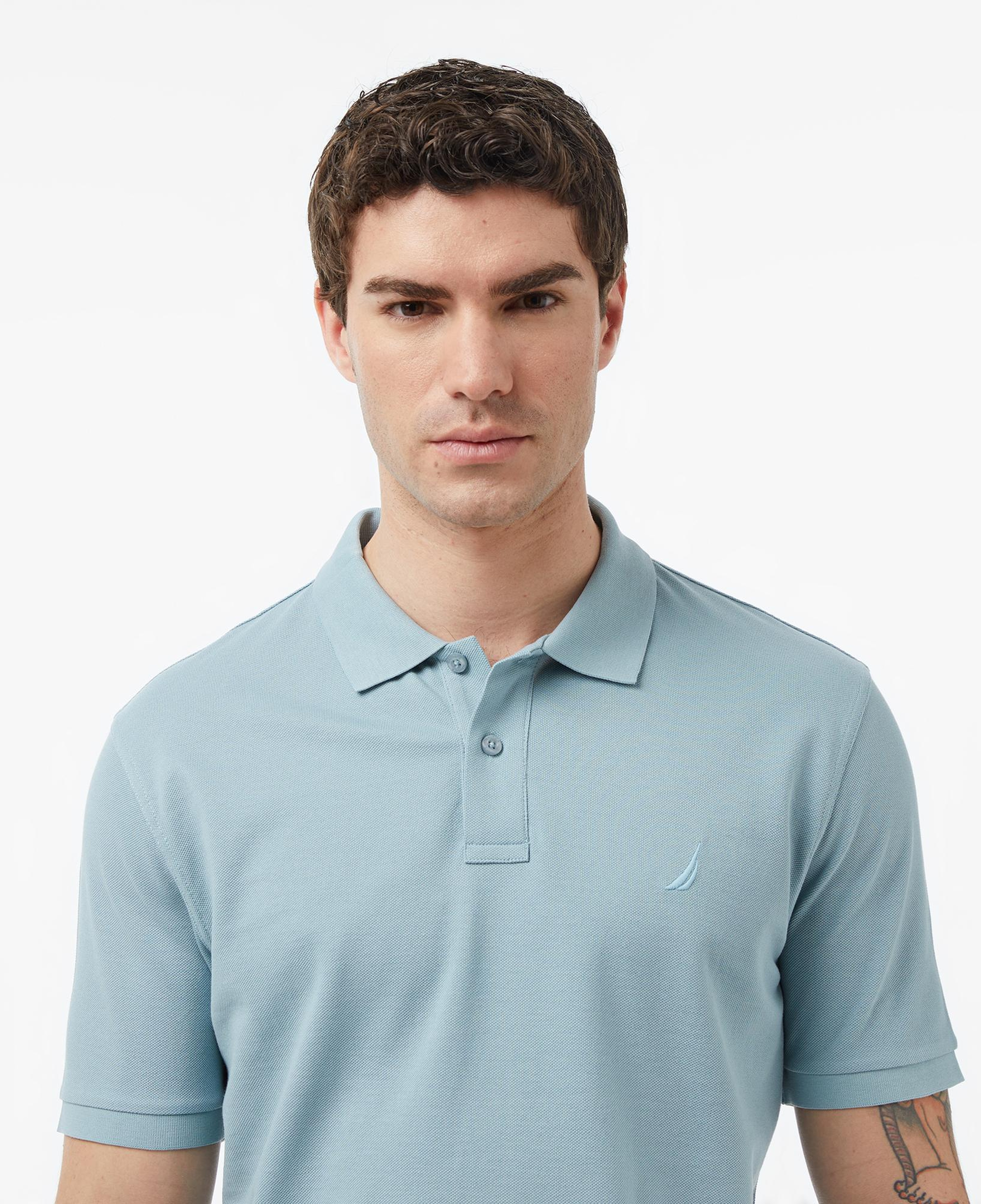 Nautica Erkek Yeşil Regular Fit Polo Yaka T-Shirt