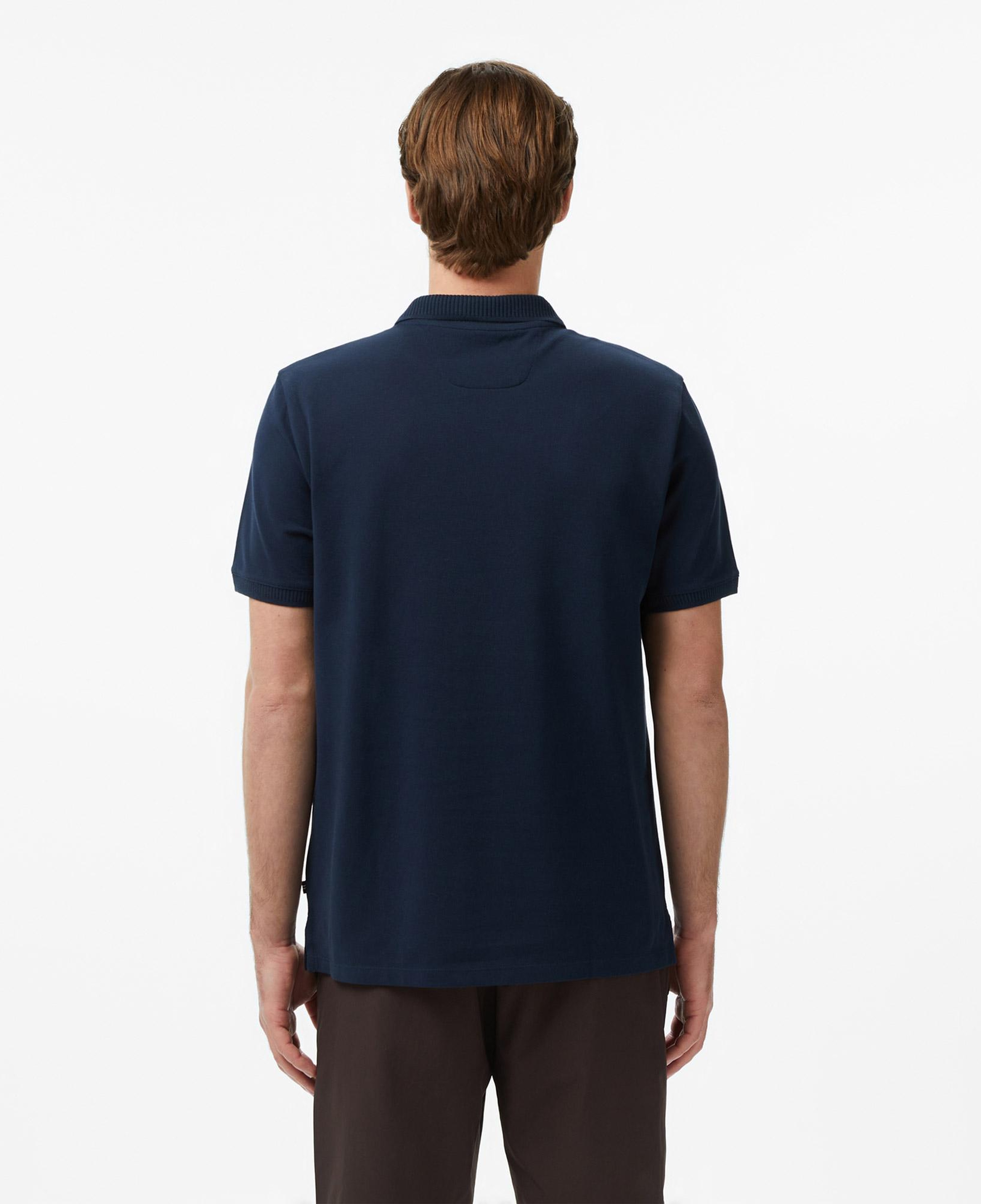 Nautica Erkek Lacivert Regular Fit Polo Yaka T-Shirt