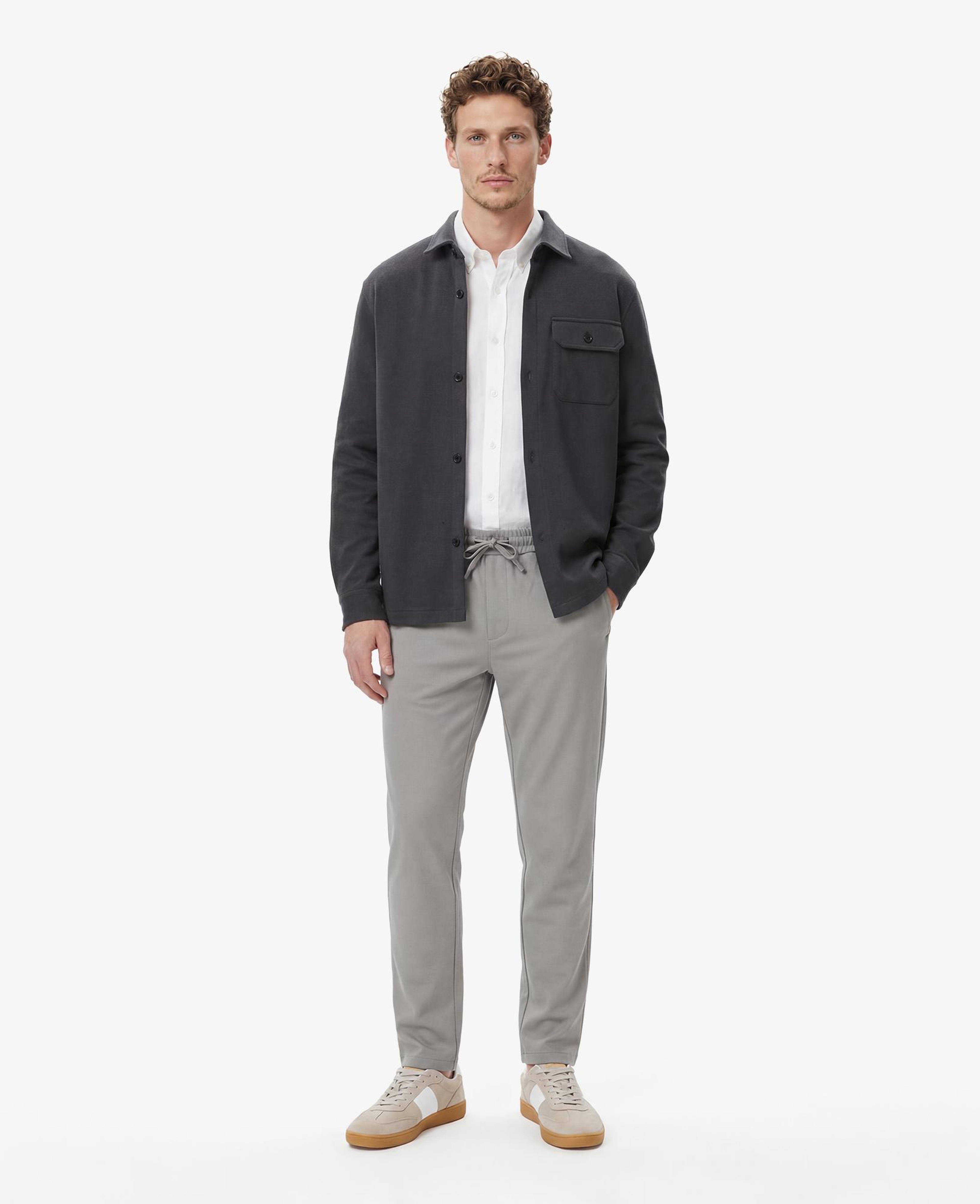 Nautica Erkek Gri Slim Fit Pantolon