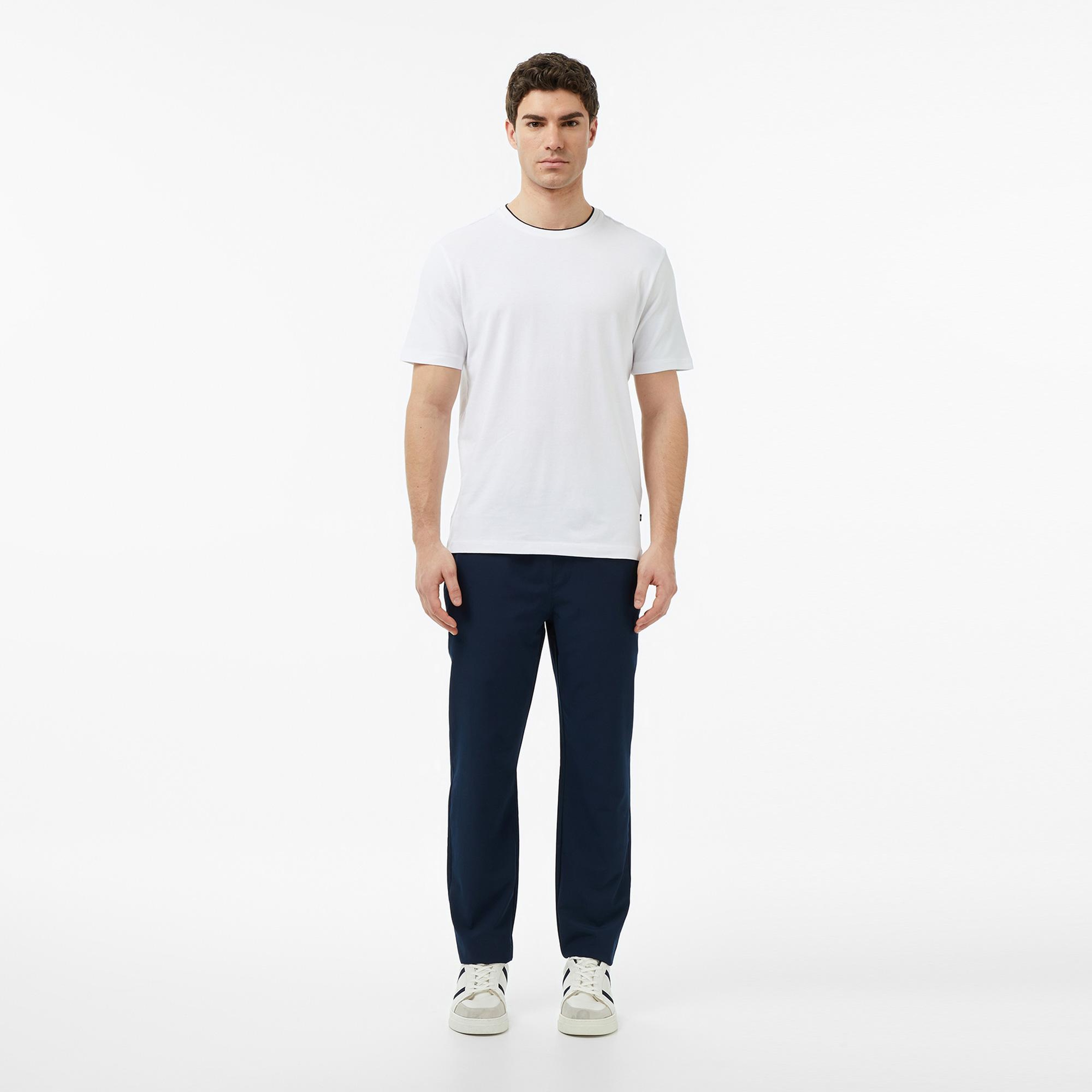 Nautica Erkek Lacivert Slim Fit Teknik Pantolon