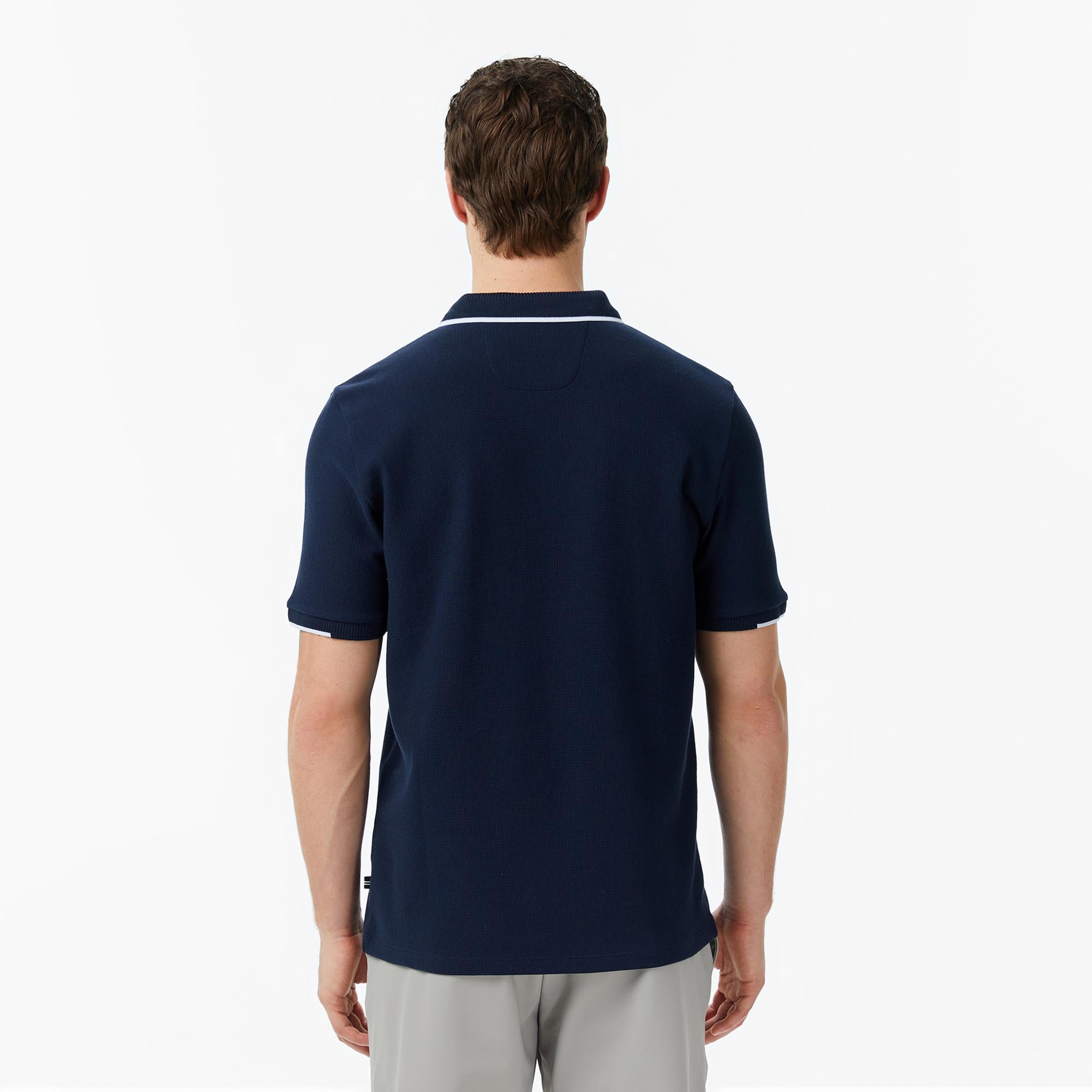 Nautica Erkek Lacivert Regular Fit Polo Yaka T-Shirt