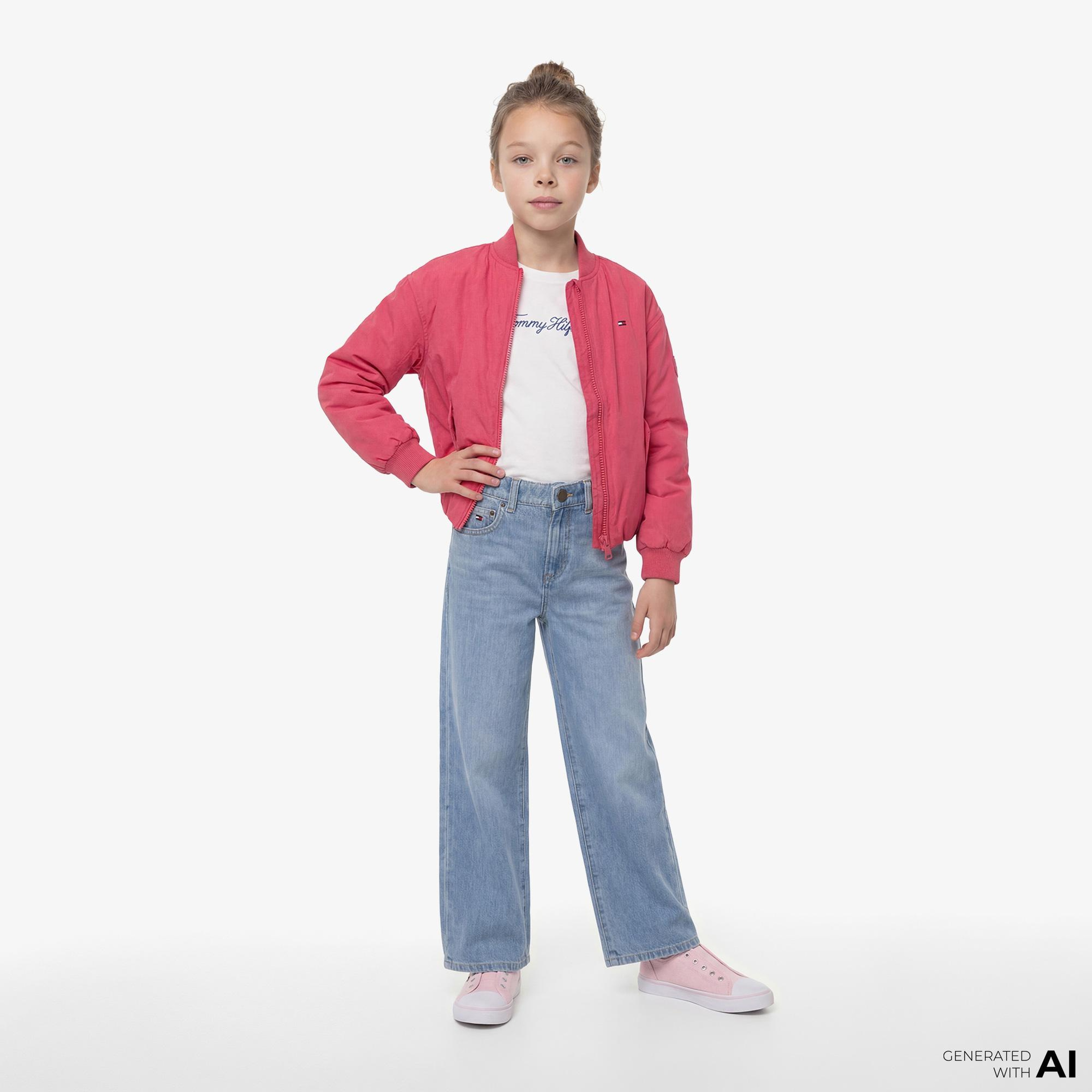 Tommy Hilfiger Denim Çocuk Mavi Jean