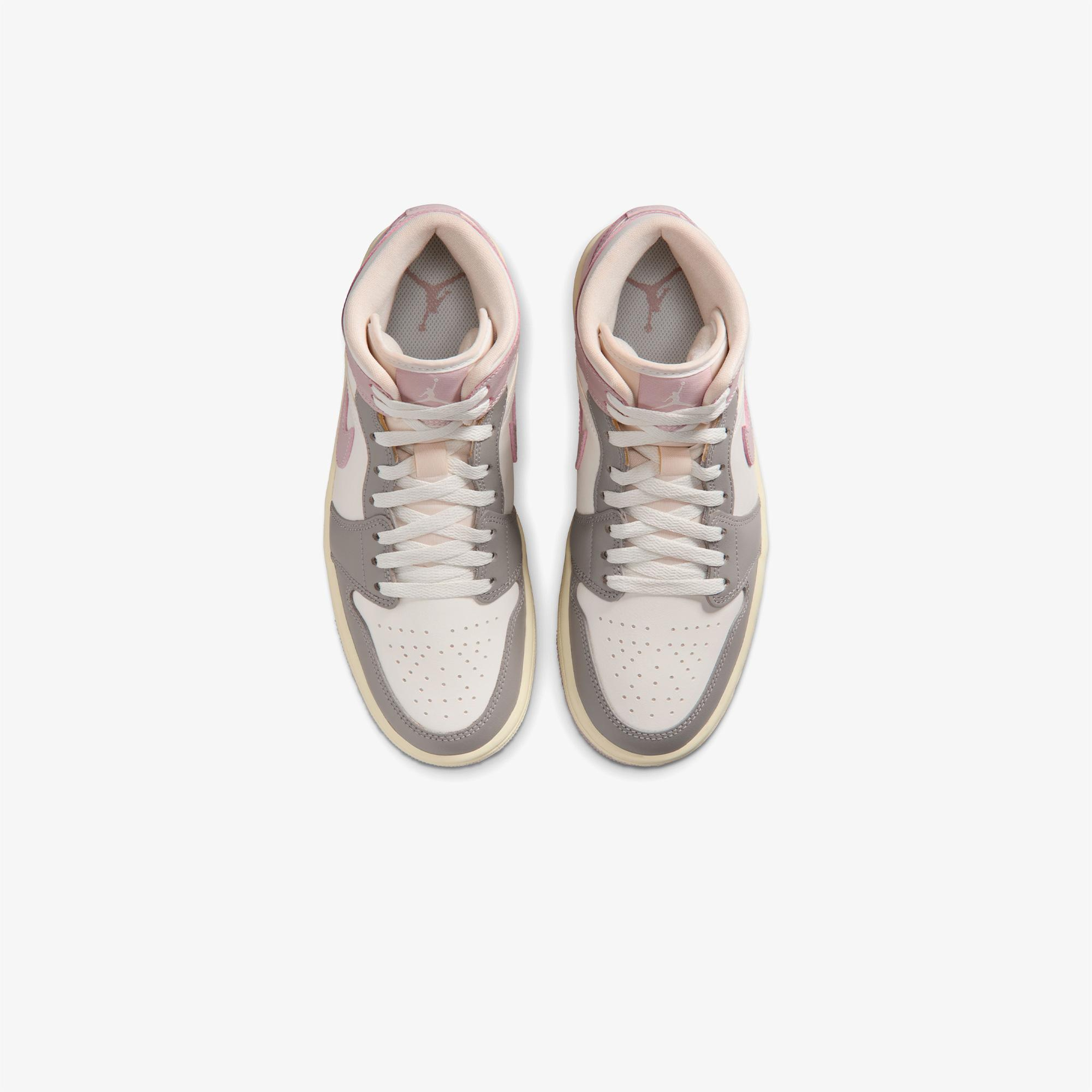 Jordan Air 1 Mid Kadın Pembe Spor Ayakkabı