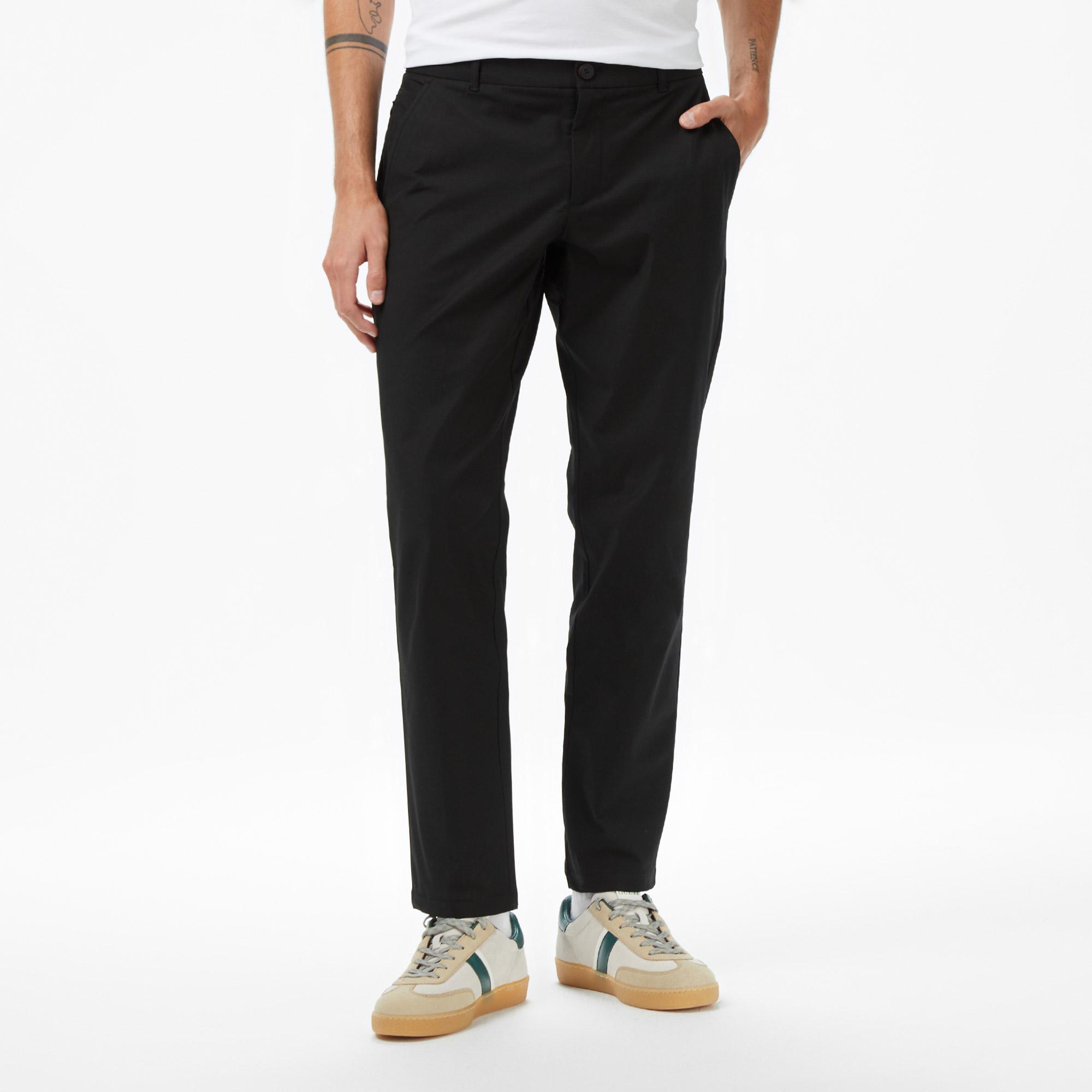 Guess Myron Slim Fit Erkek Siyah Pantolon
