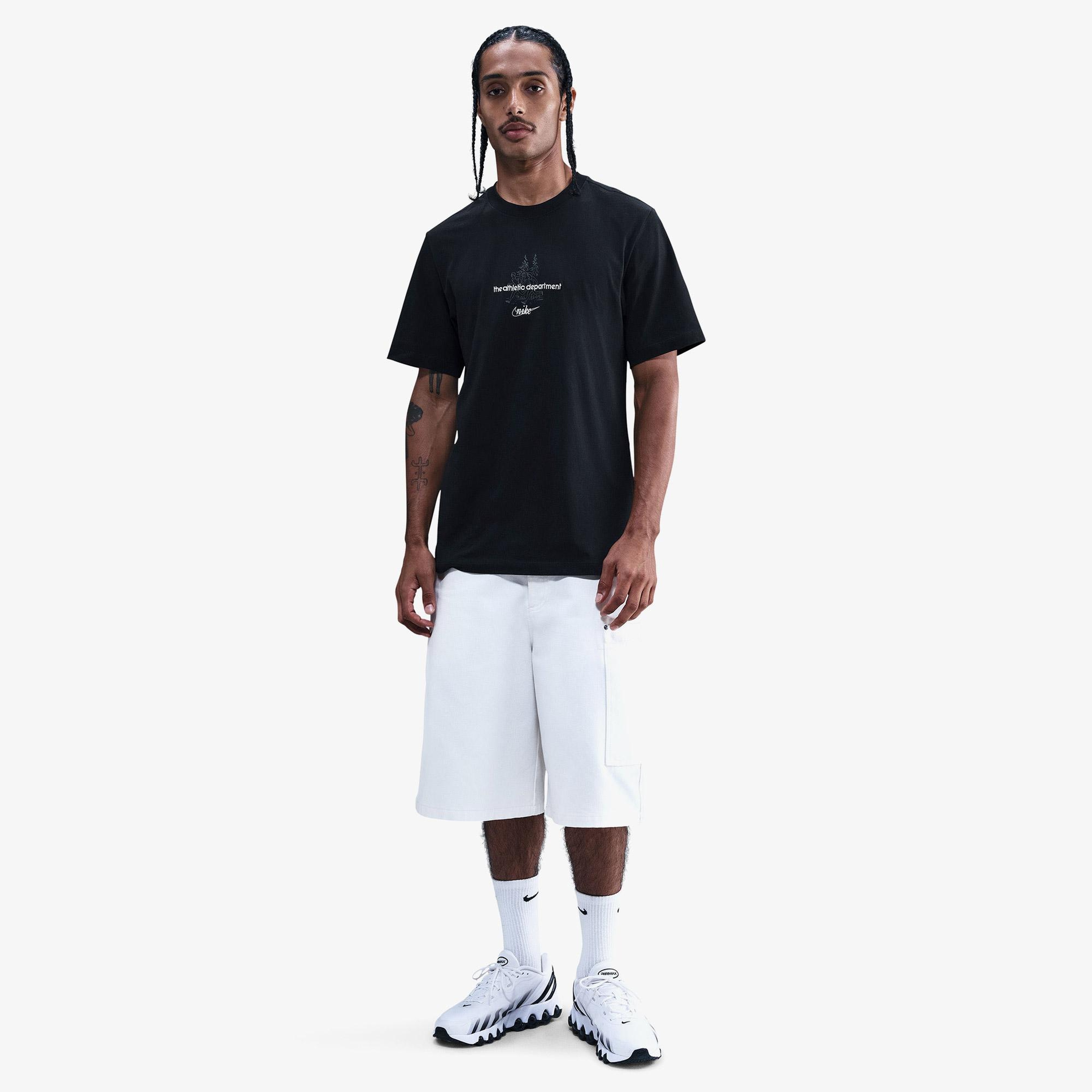 Nike Sportswear Club Erkek Siyah T-Shirt