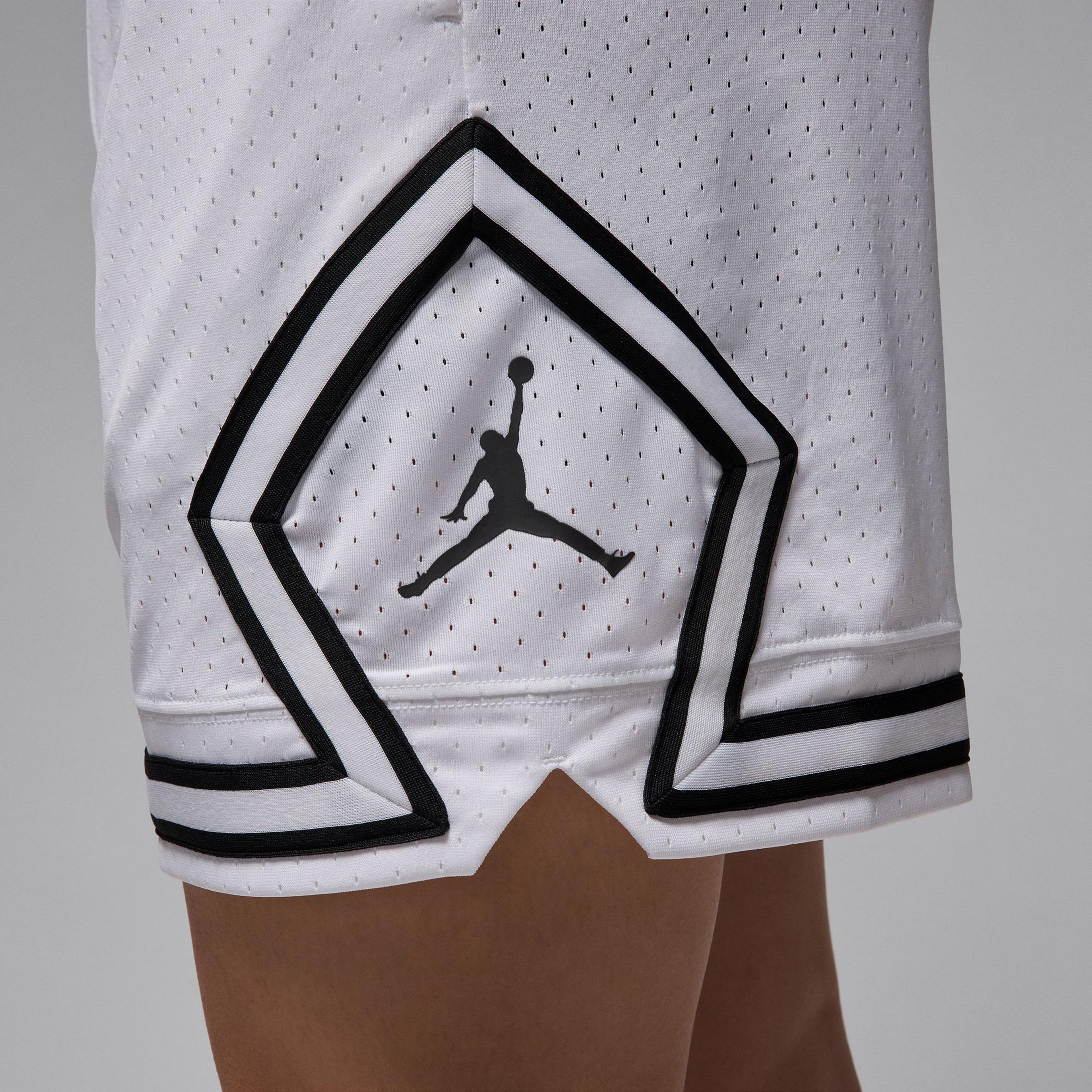 Jordan Dri-Fit Sport Diamond Erkek Beyaz Şort