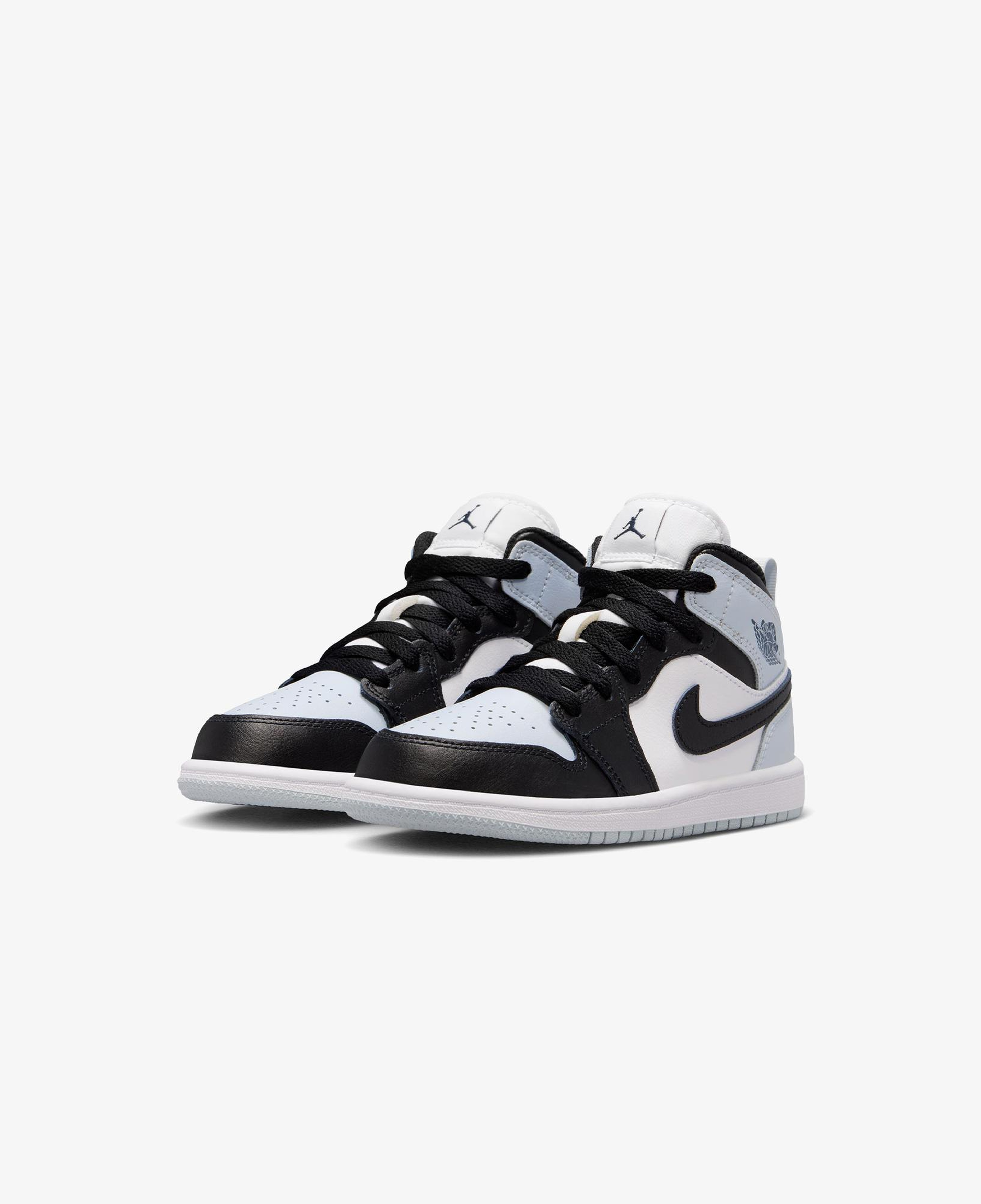 Jordan 1 Mid Çocuk Mavi Spor Ayakkabı