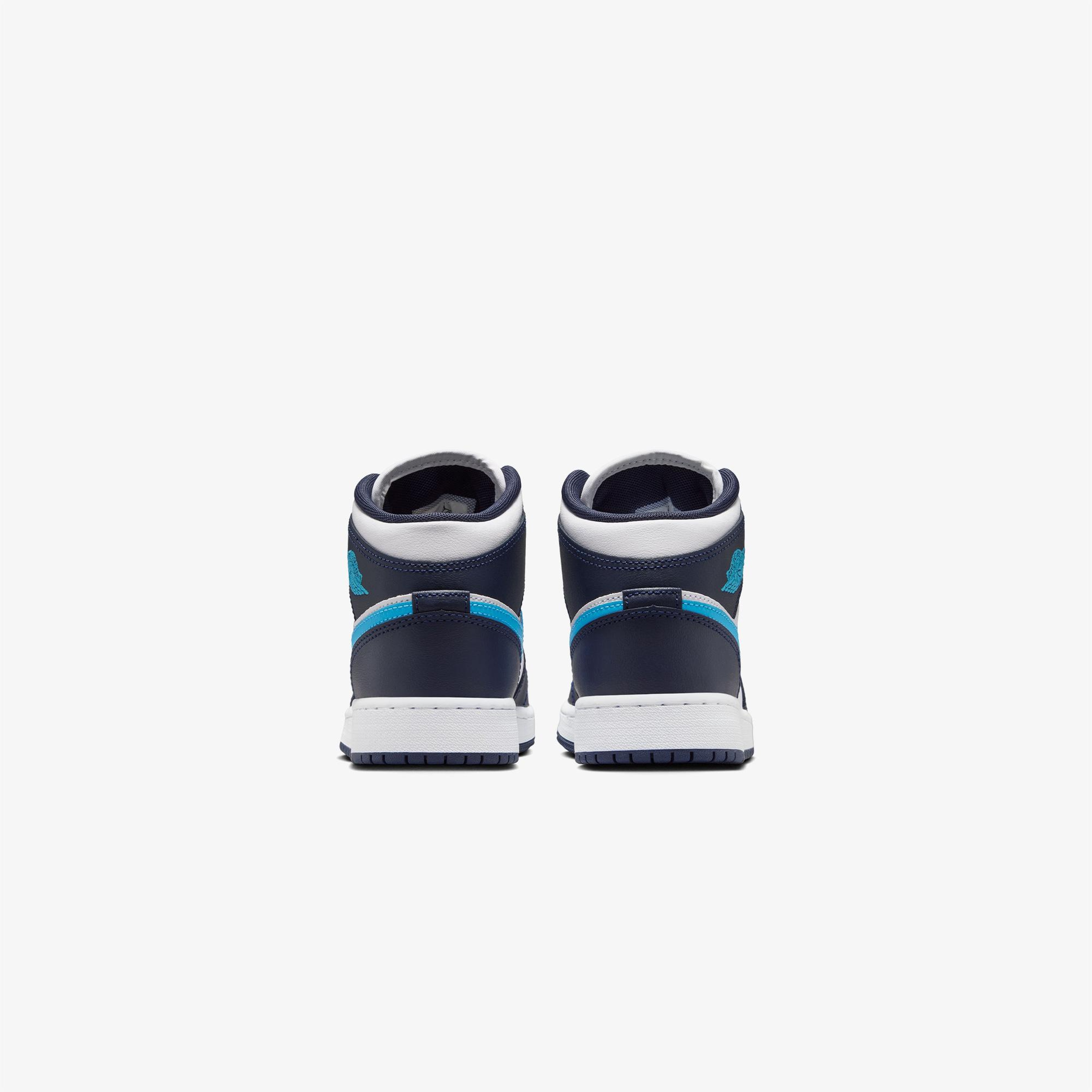 Jordan Air 1 Mid Lacivert Spor Ayakkabı