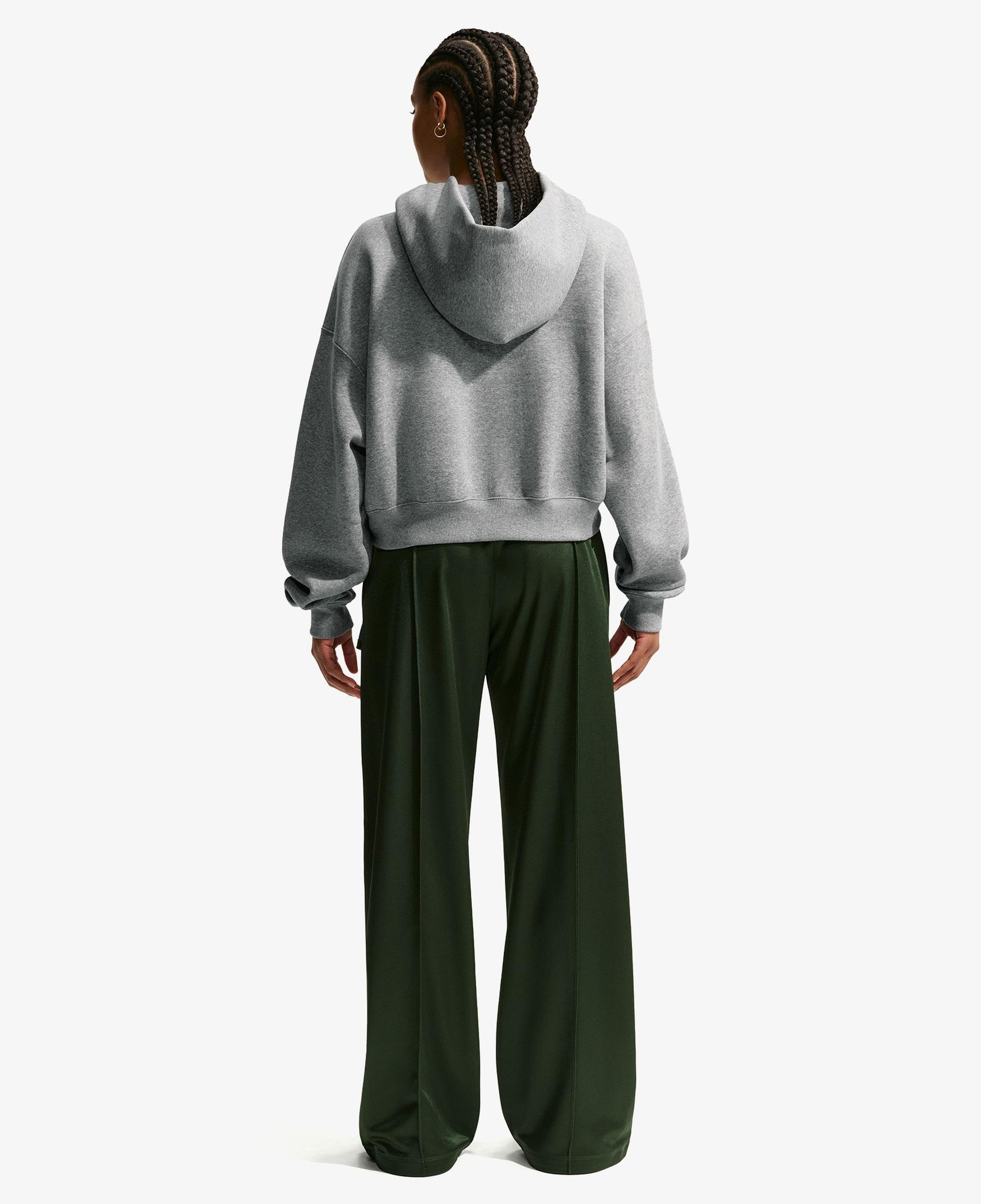 Nike Sportswear Phoenix Fleece Kadın Gri Hoodie