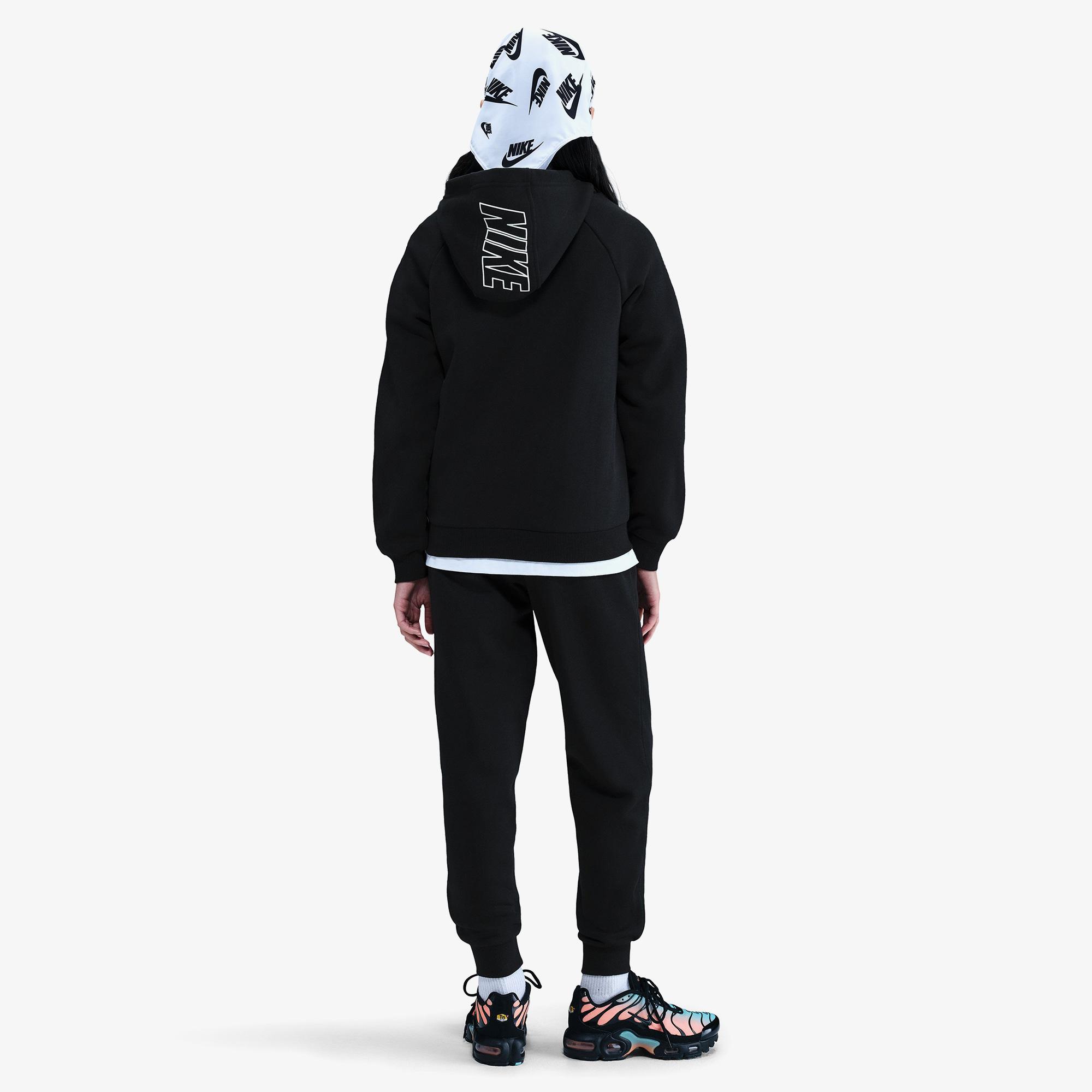 Nike Sportswear Club Fleece Çocuk Siyah Eşofman Takımı