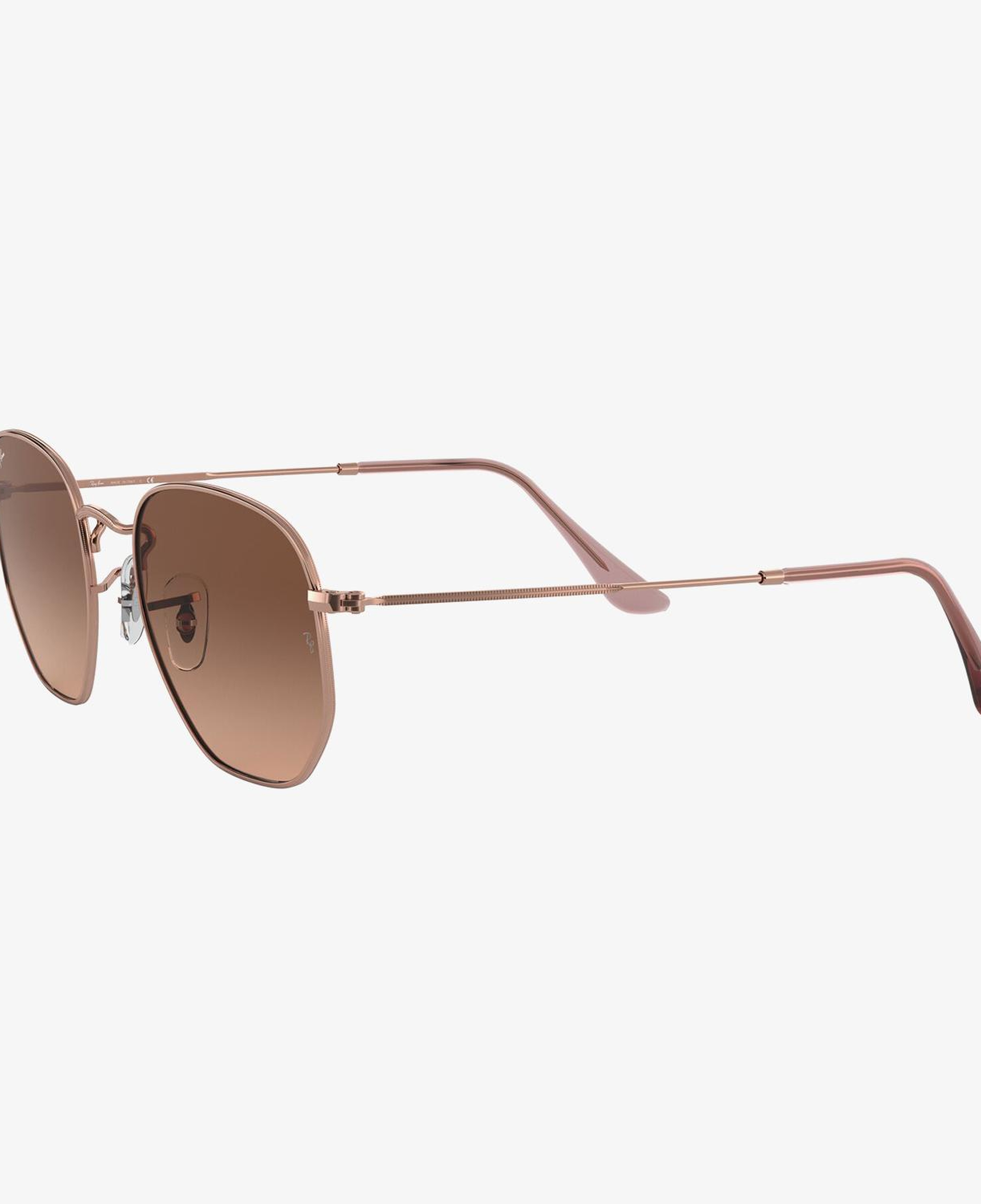 RAY-BAN 0RB3548N Hexagonal Unisex Bronze-Copper Güneş Gözlüğü