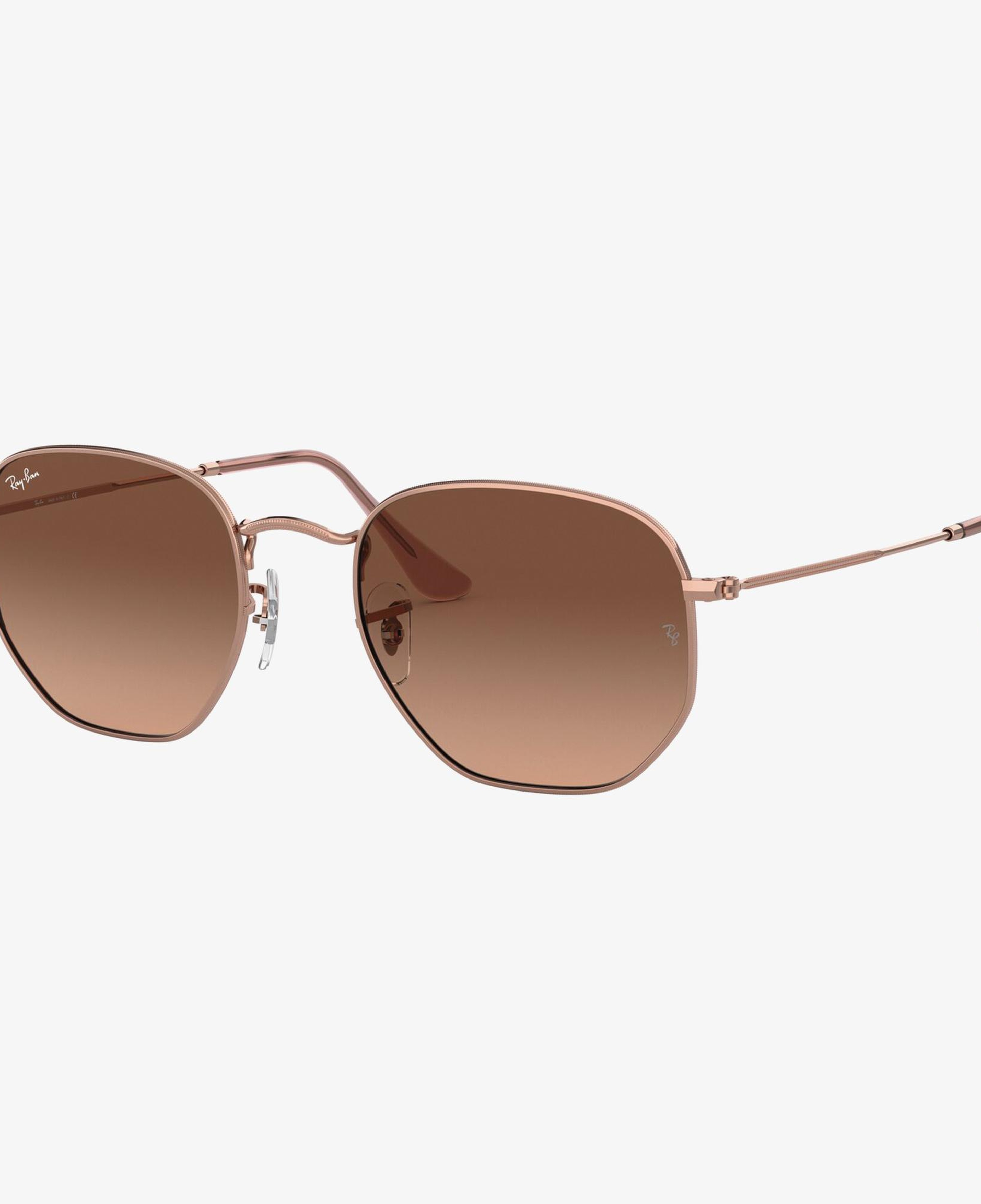 RAY-BAN 0RB3548N Hexagonal Unisex Bronze-Copper Güneş Gözlüğü