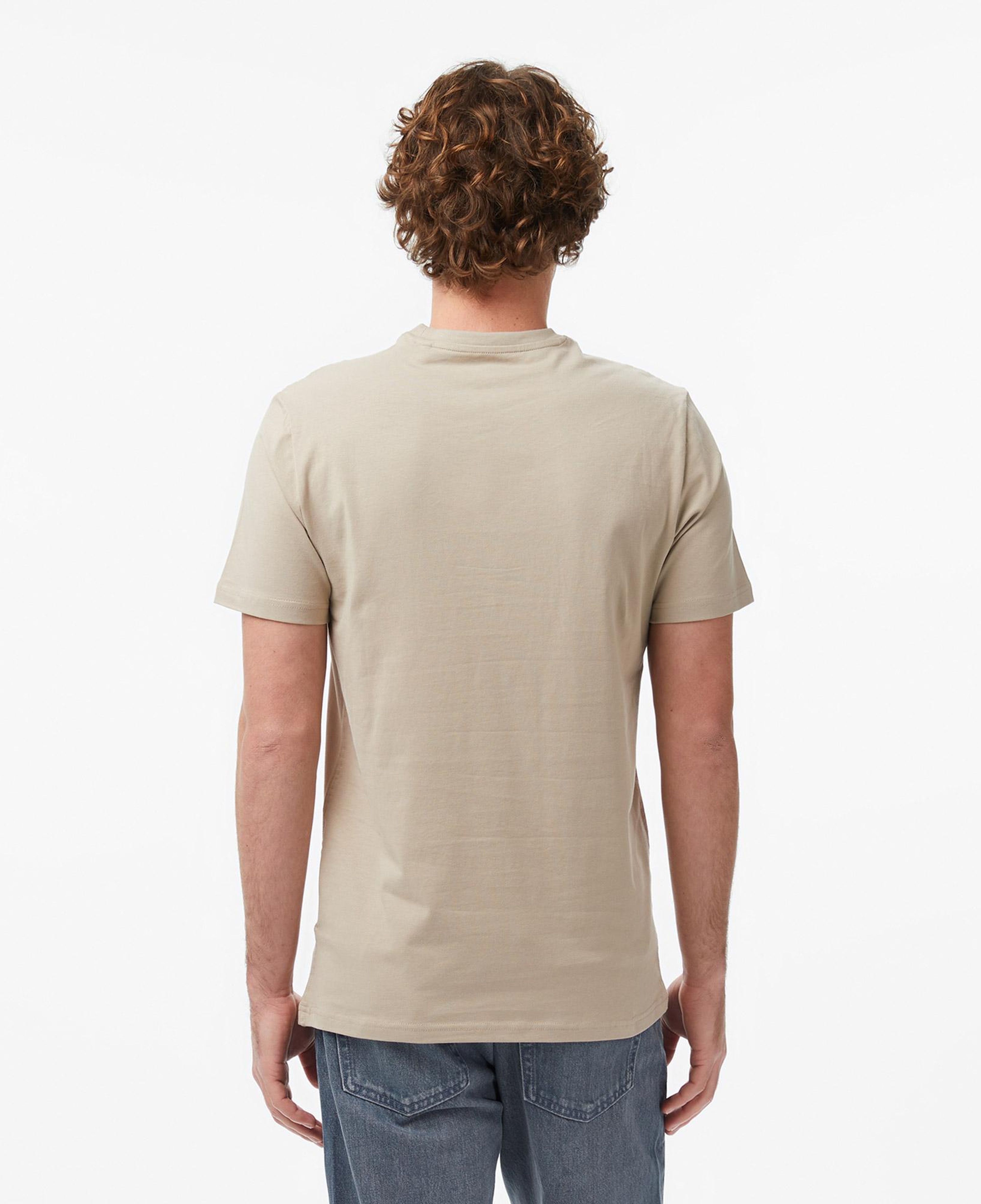 Guess Slim Fit Erkek Bej T-Shirt