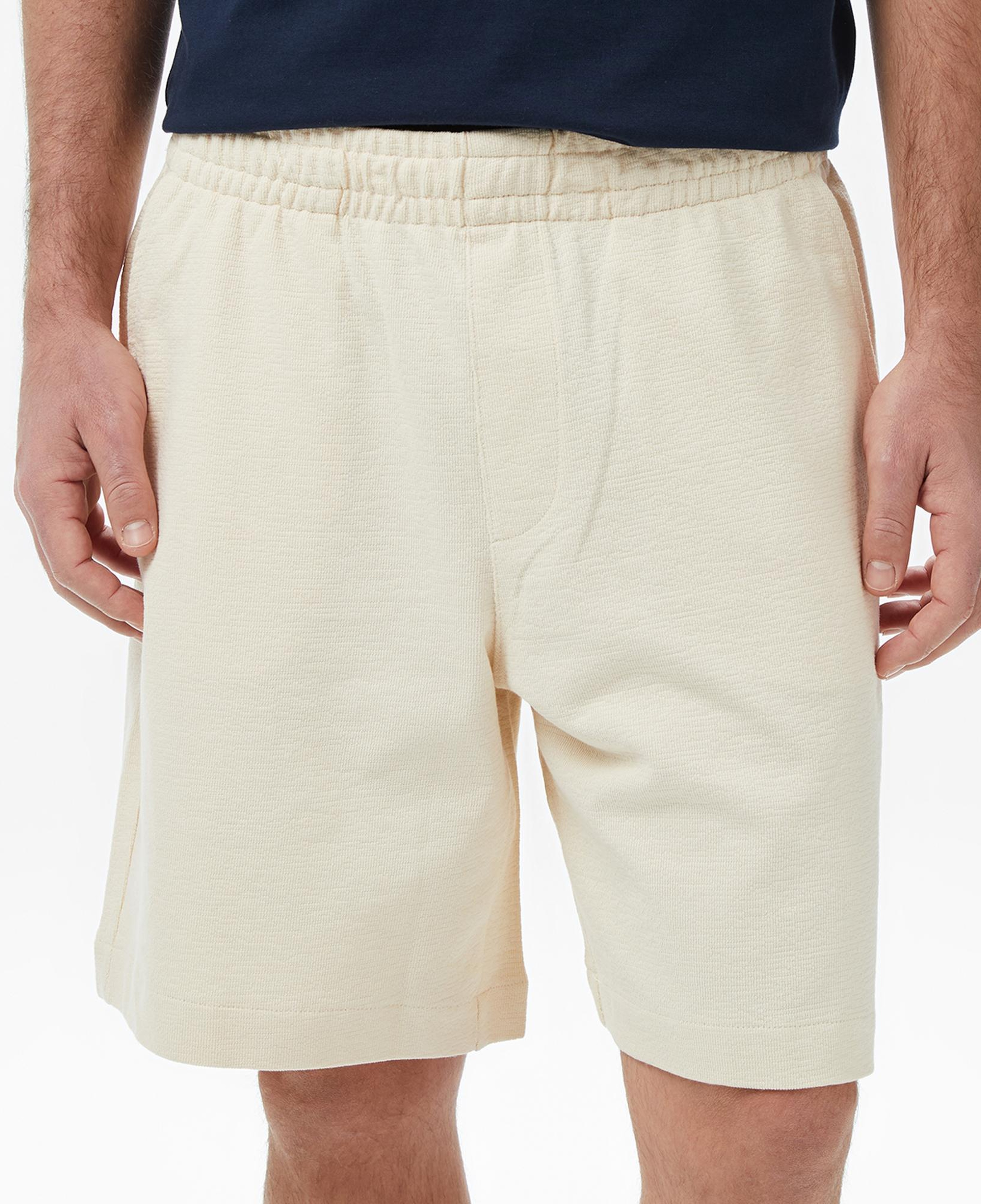 Guess Textured Regular Fit Erkek Beyaz Şort