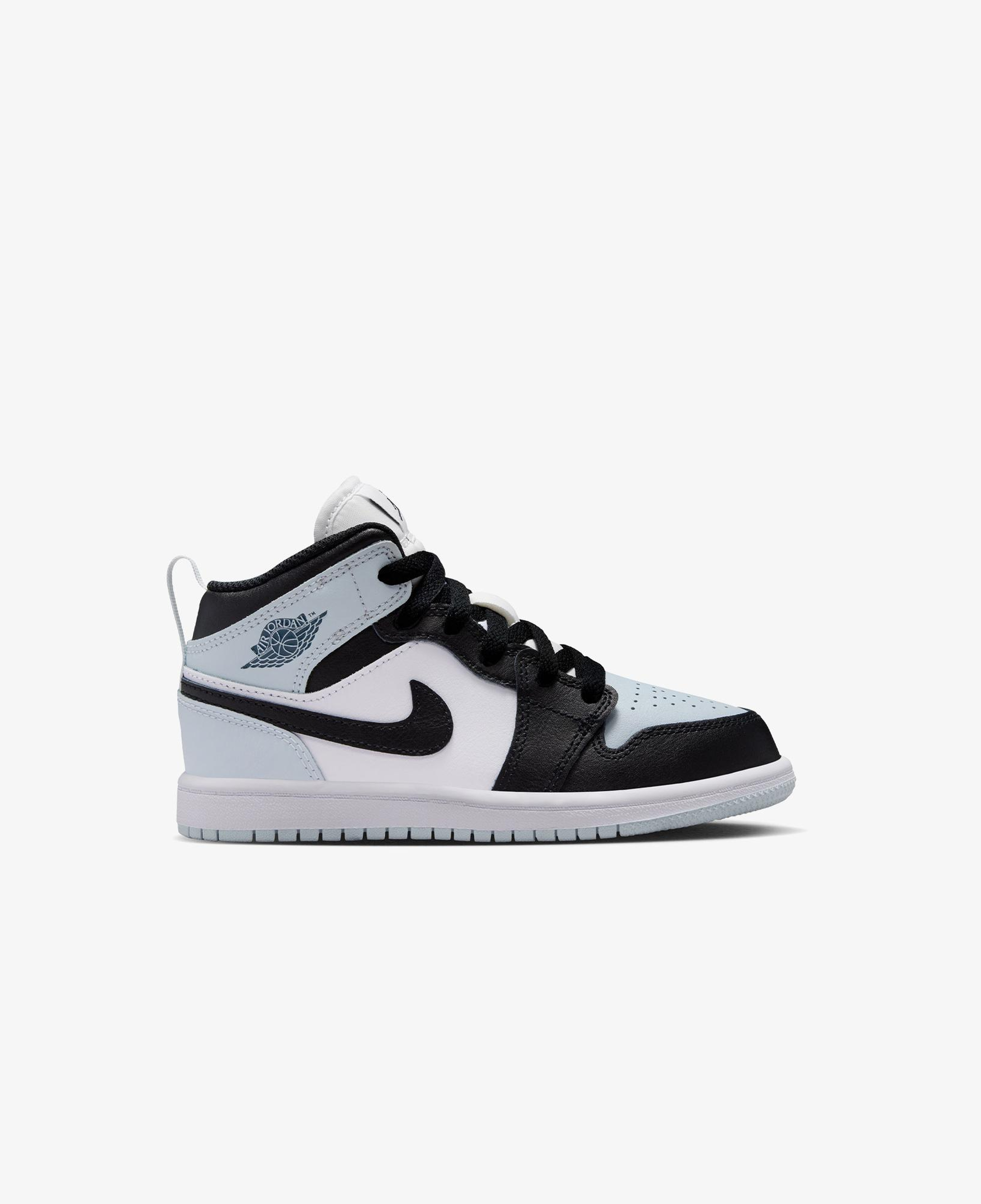 Jordan 1 Mid Çocuk Mavi Spor Ayakkabı