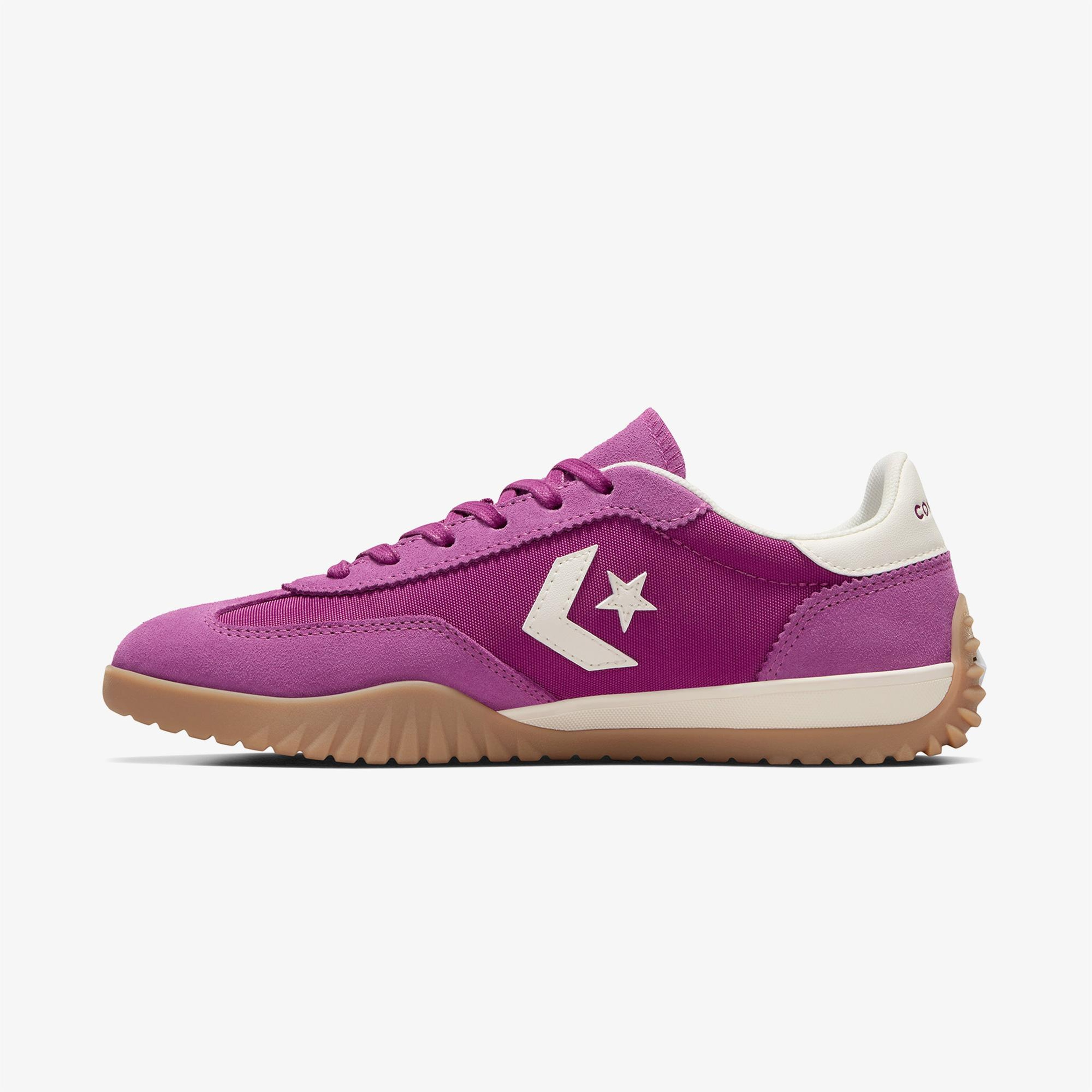 Converse Run Star Trainer Unisex Mor Süet Sneaker