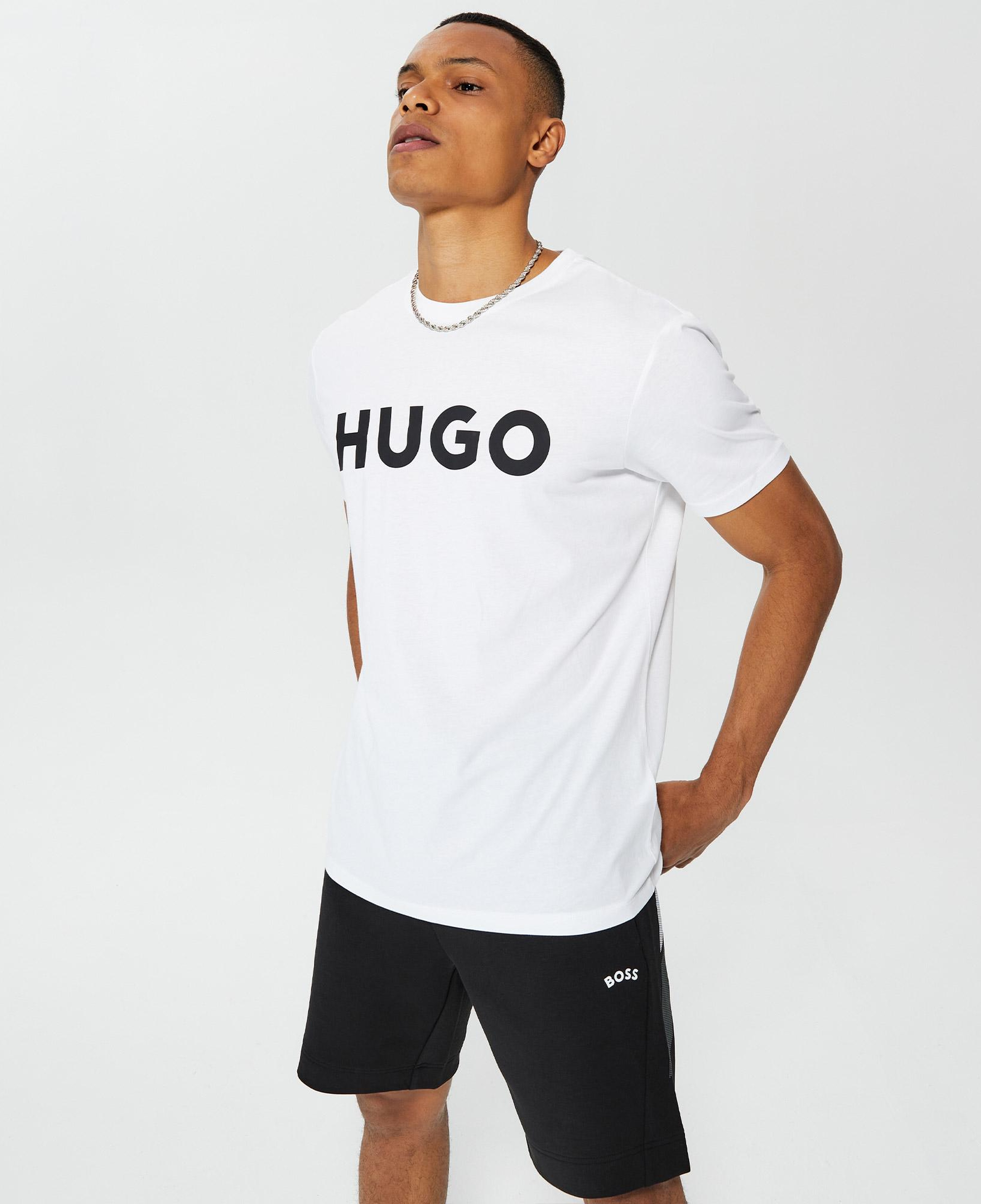Hugo Dulivio Erkek Beyaz T-Shirt