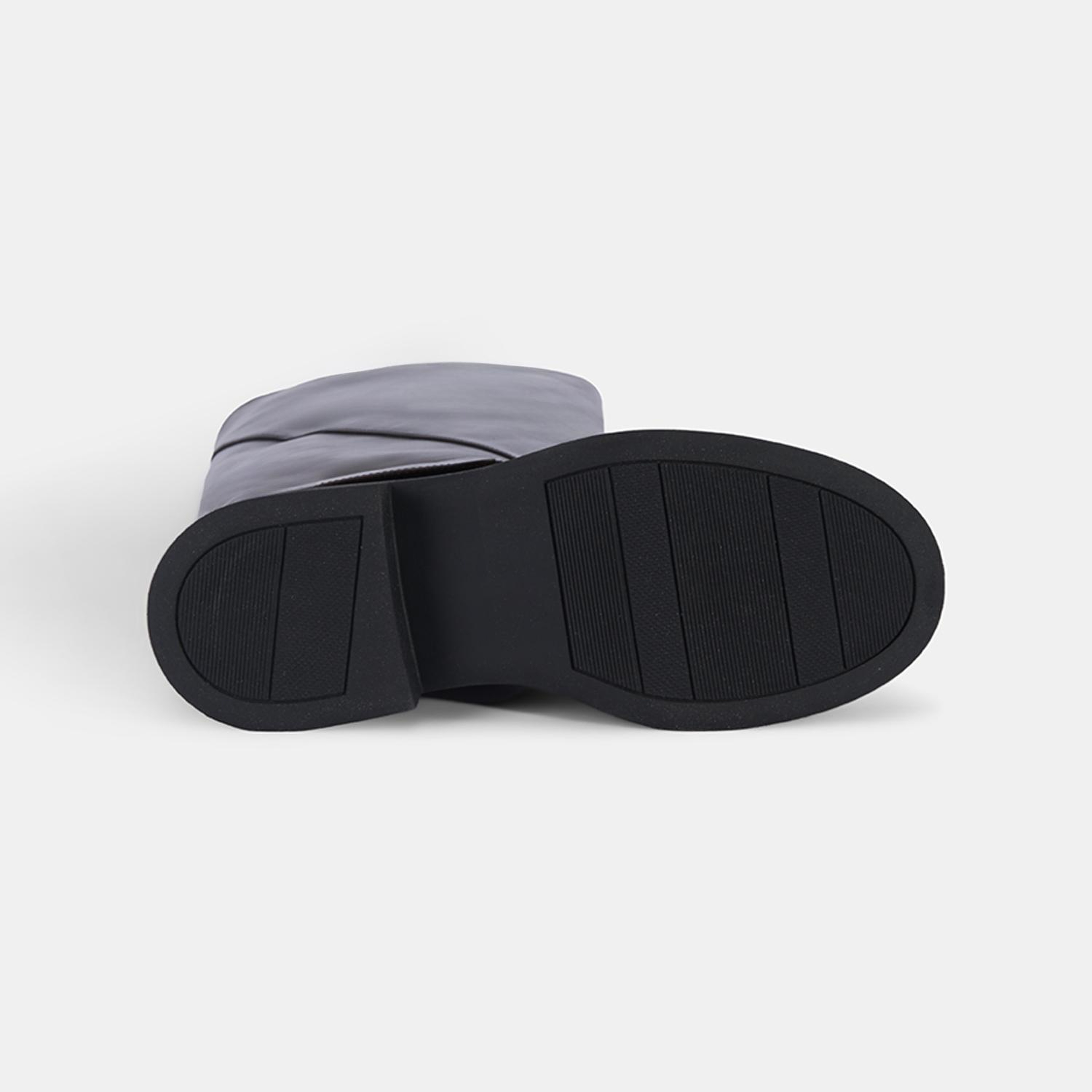 Kadın Kahve Katlama Detaylı Deri Çizme