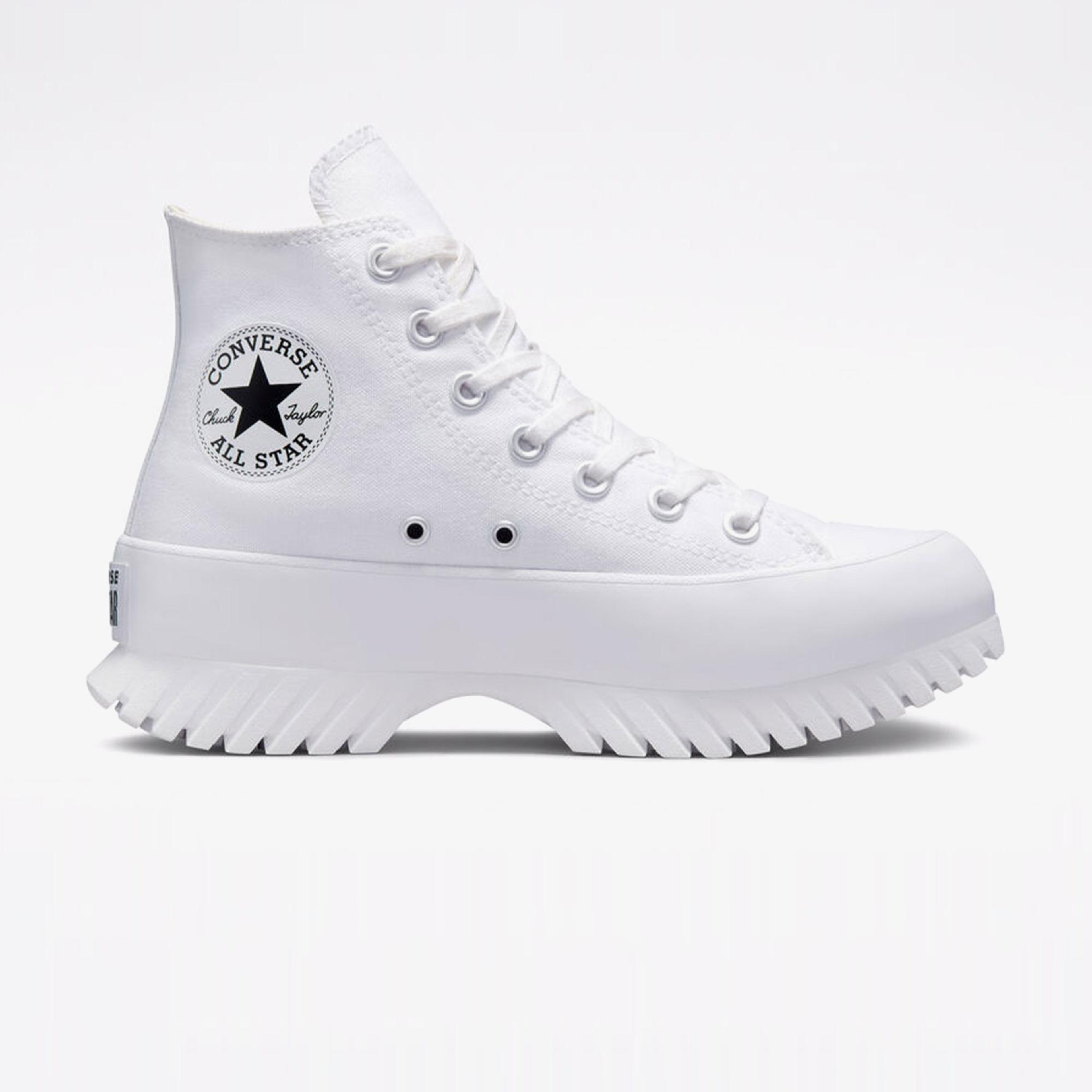 Converse Chuck Taylor All Star Lugged 2.0 Unisex Beyaz Platform Sneaker