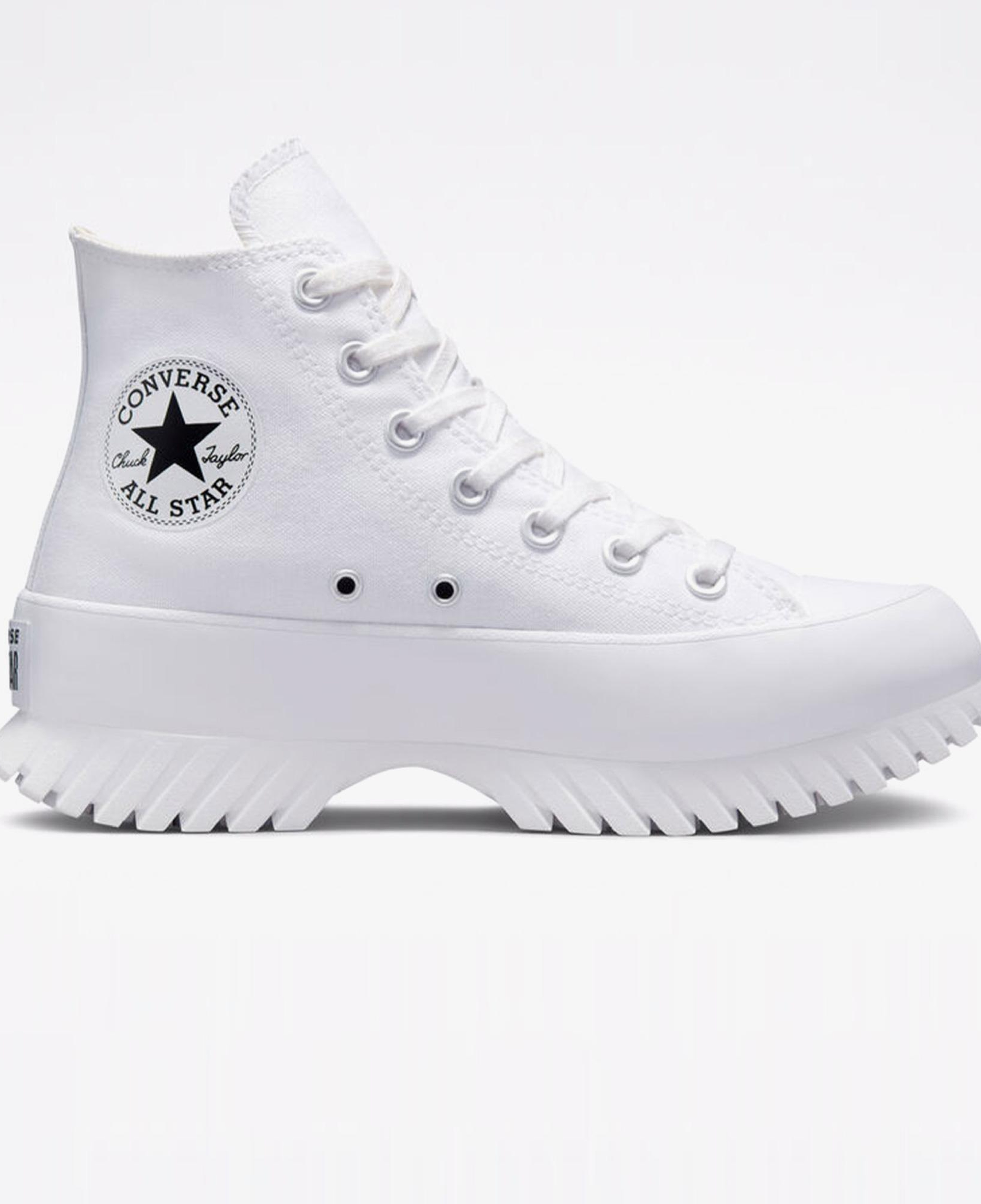 Converse Chuck Taylor All Star Lugged 2.0 Unisex Beyaz Platform Sneaker