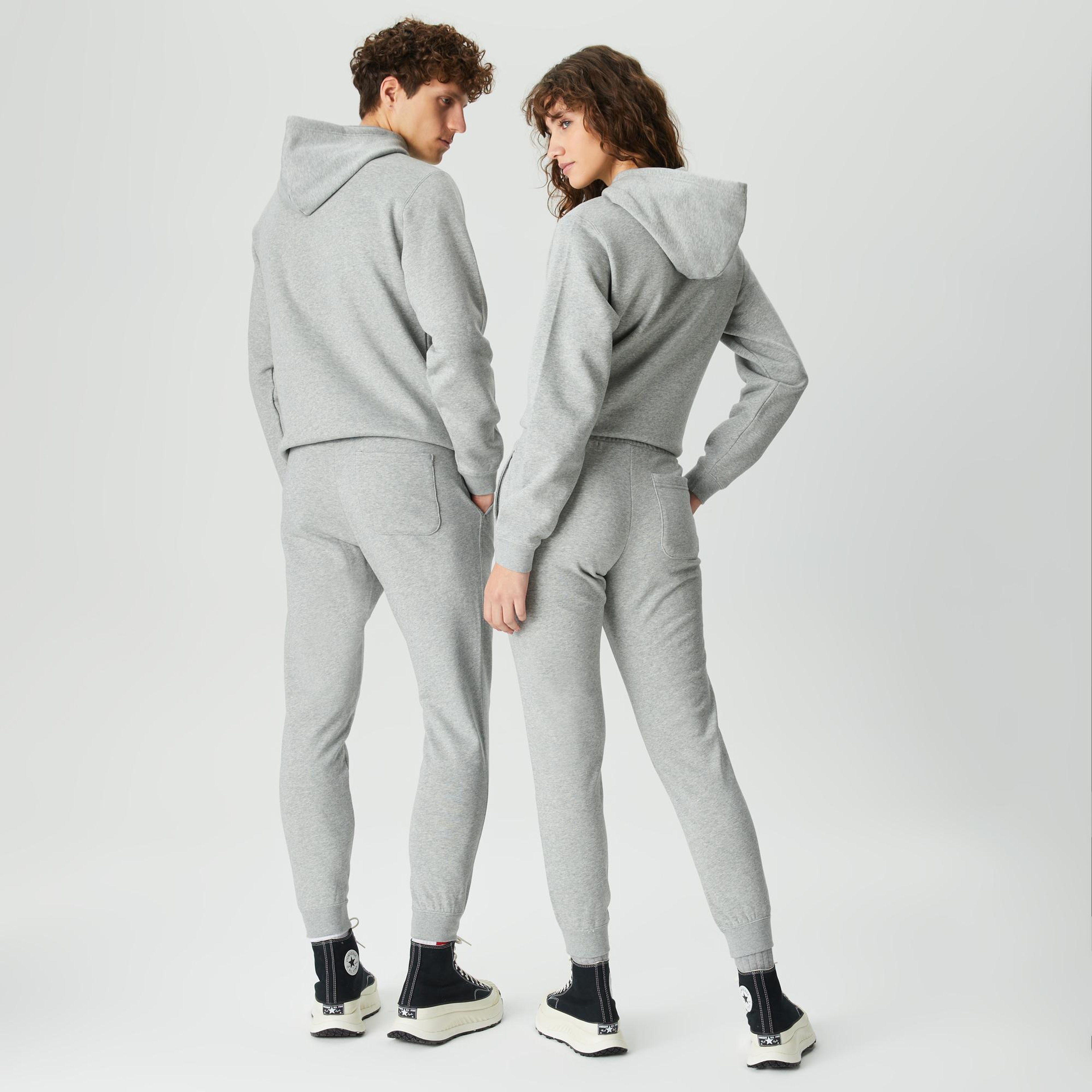 Converse Go-To Embroidered Star Chevron Unisex Gri Eşofman Altı