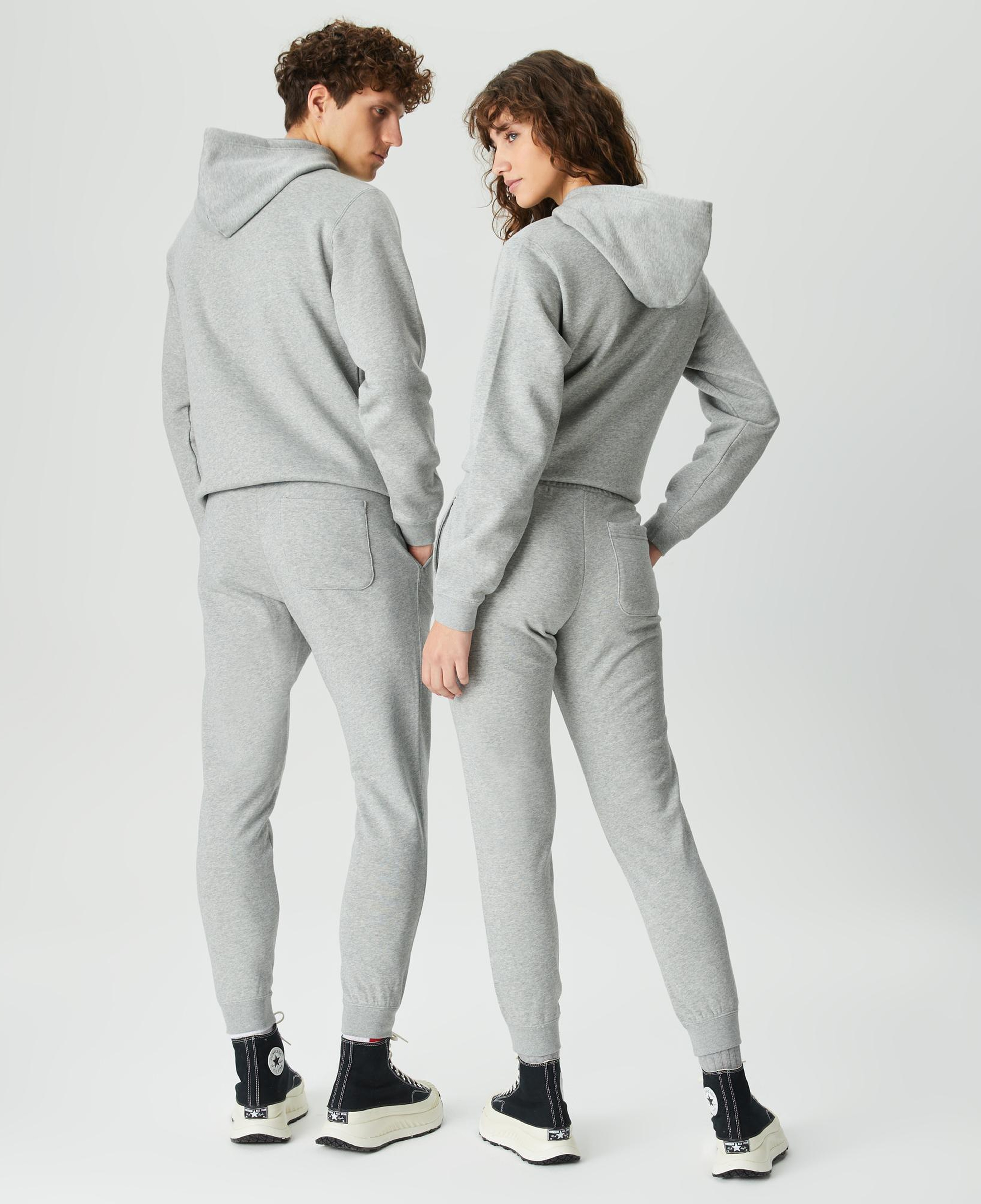 Converse Go-To Embroidered Star Chevron Unisex Gri Eşofman Altı