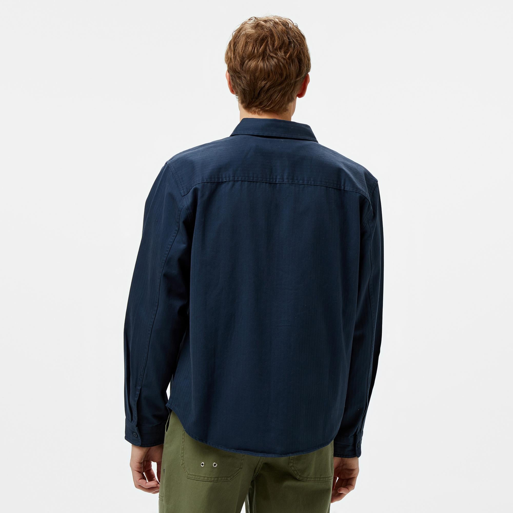 Converse Erkek Cepli Lacivert Gömlek