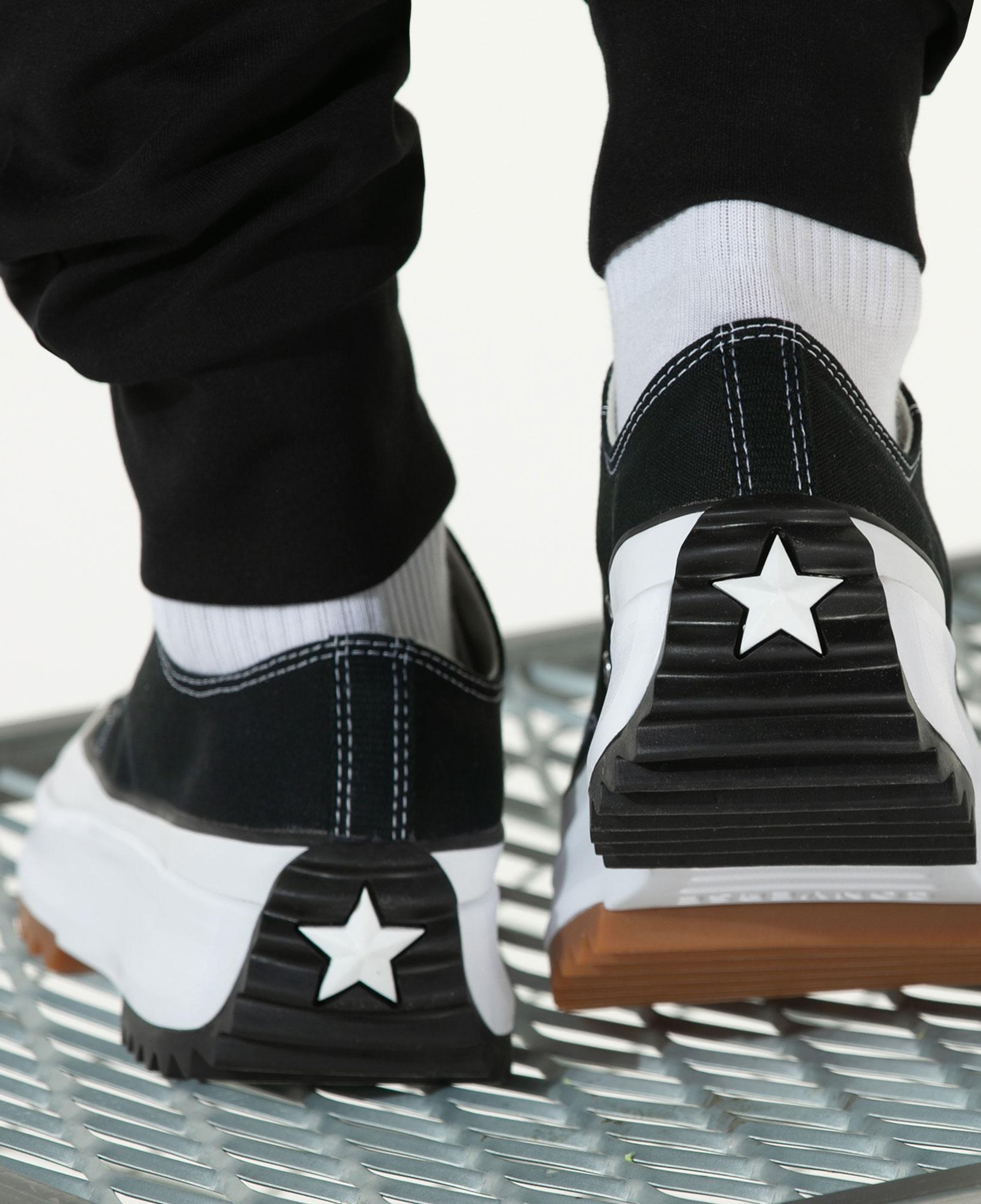 Converse Run Star Hike Unisex Siyah Platform Sneaker