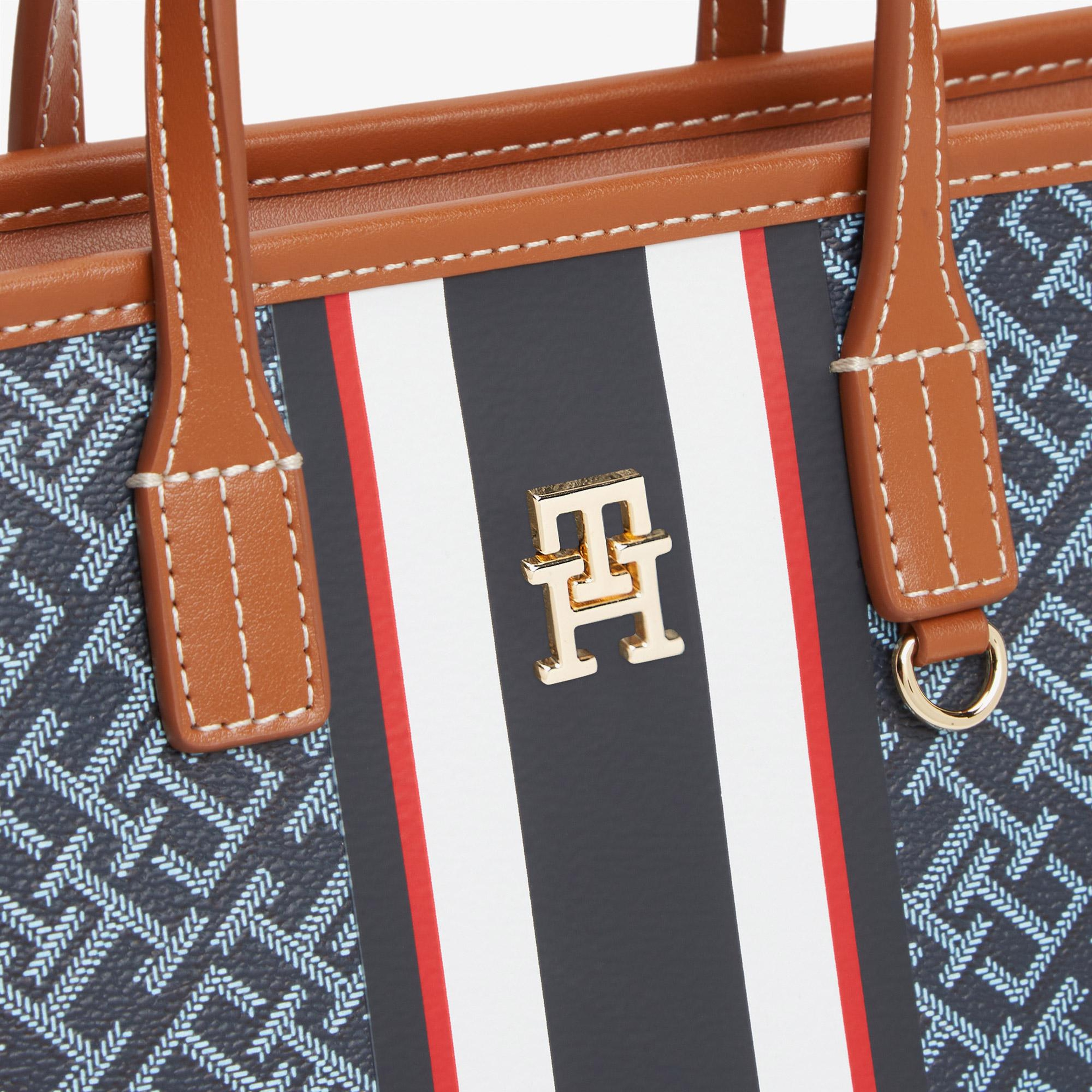 Tommy Hilfiger Monoplay Kadın Mavi El Çantası