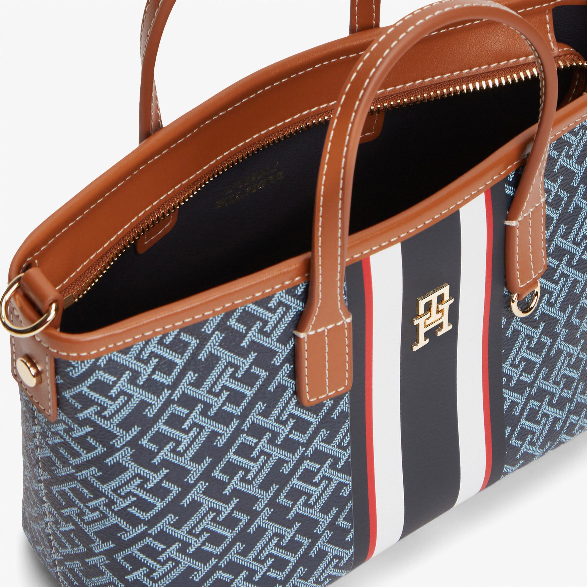 Tommy Hilfiger Monoplay Kadın Mavi El Çantası