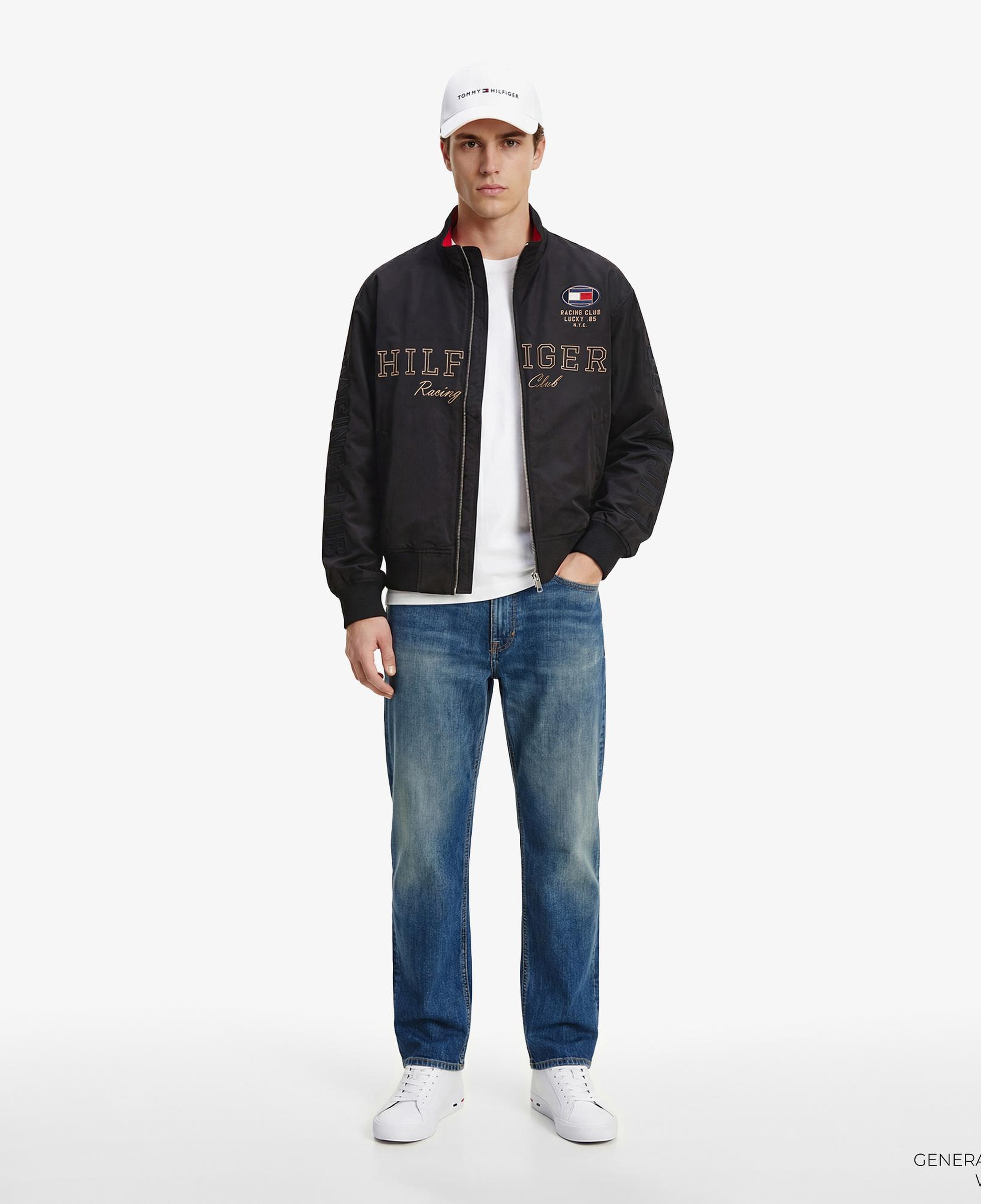 Tommy Hilfiger Moto Pack Erkek Siyah Ceket