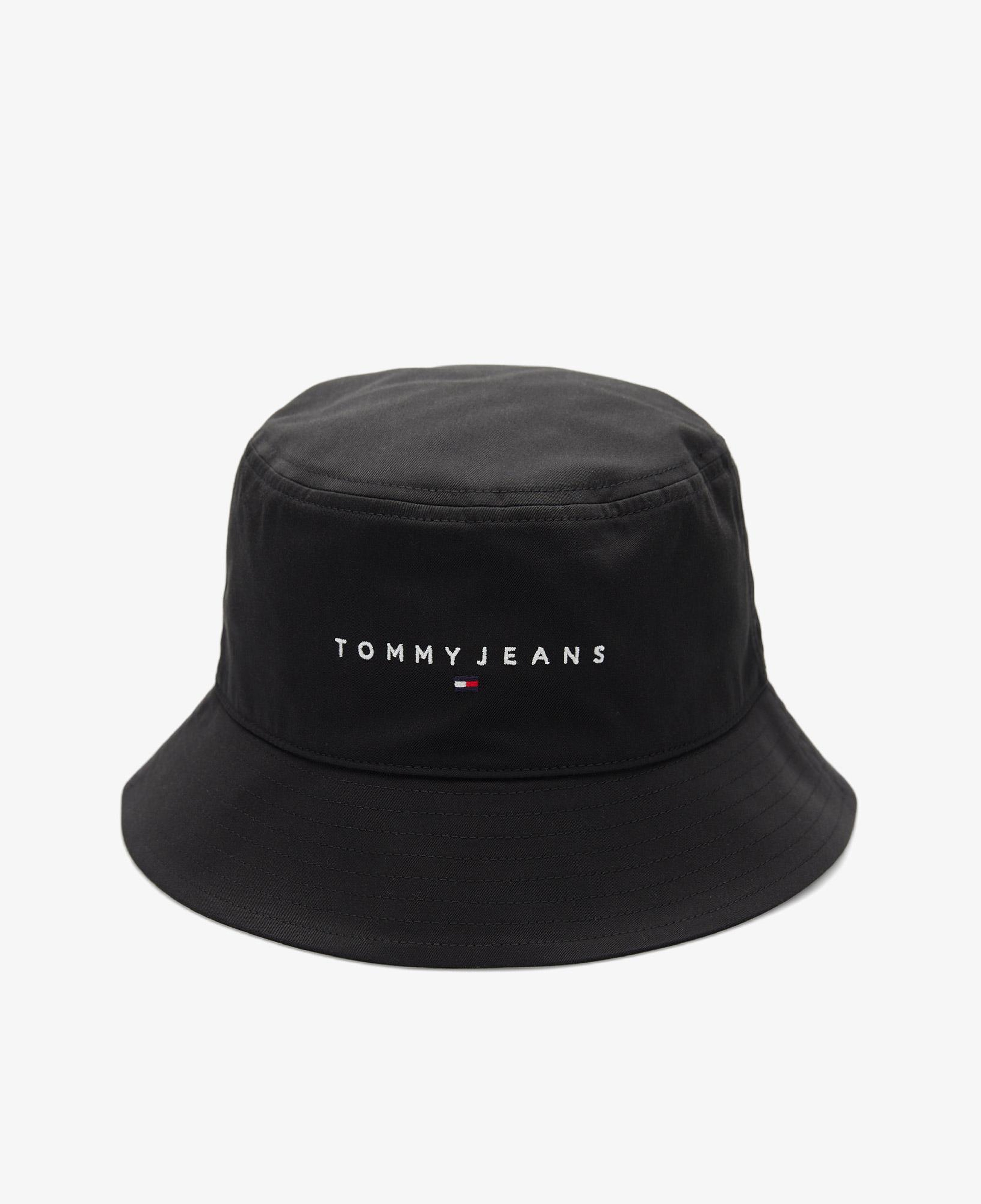 Tommy Hilfiger Linear Logo Erkek Siyah Şapka